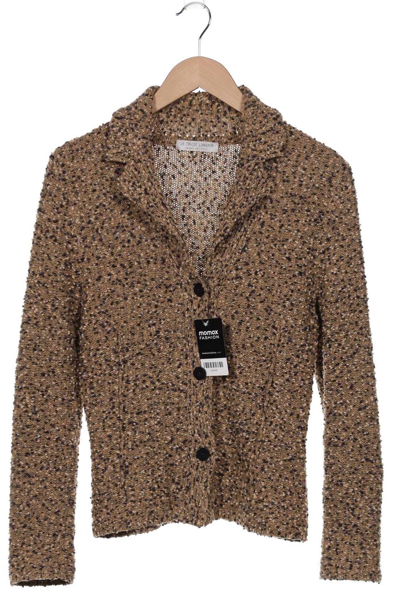 

Longhin Damen Strickjacke, braun, Gr. 36