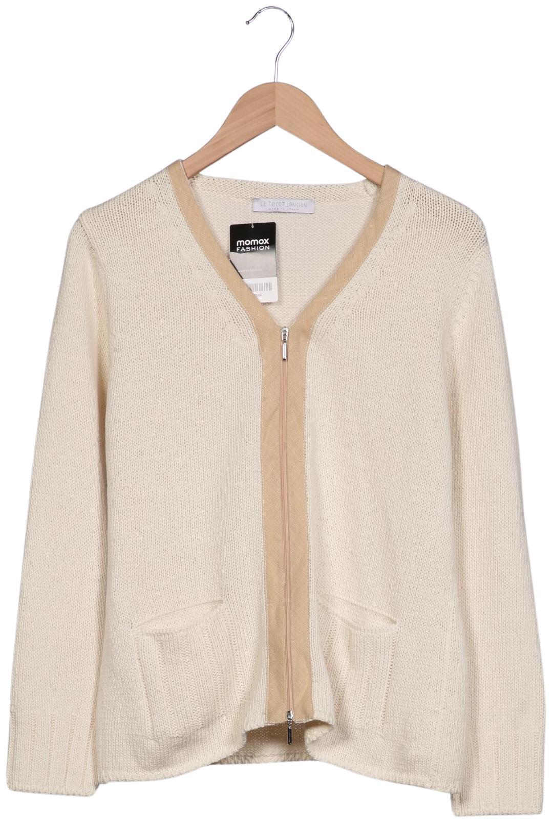 

Longhin Damen Strickjacke, cremeweiß, Gr. 38