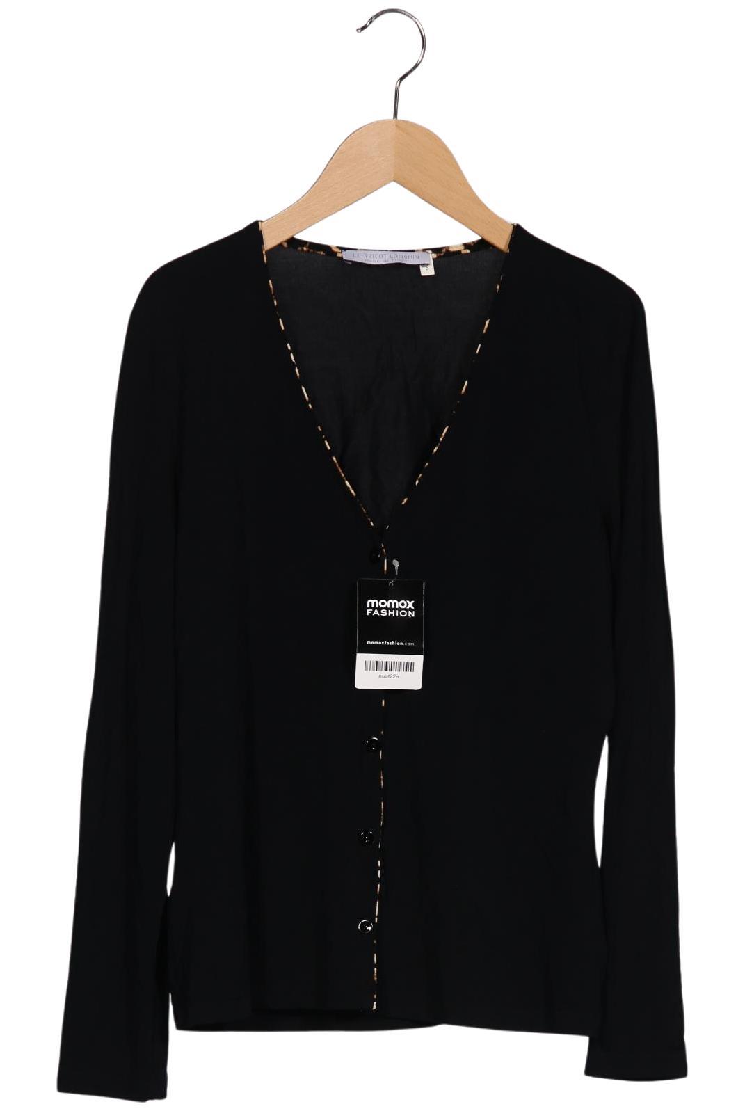 

Longhin Damen Strickjacke, schwarz, Gr. 36