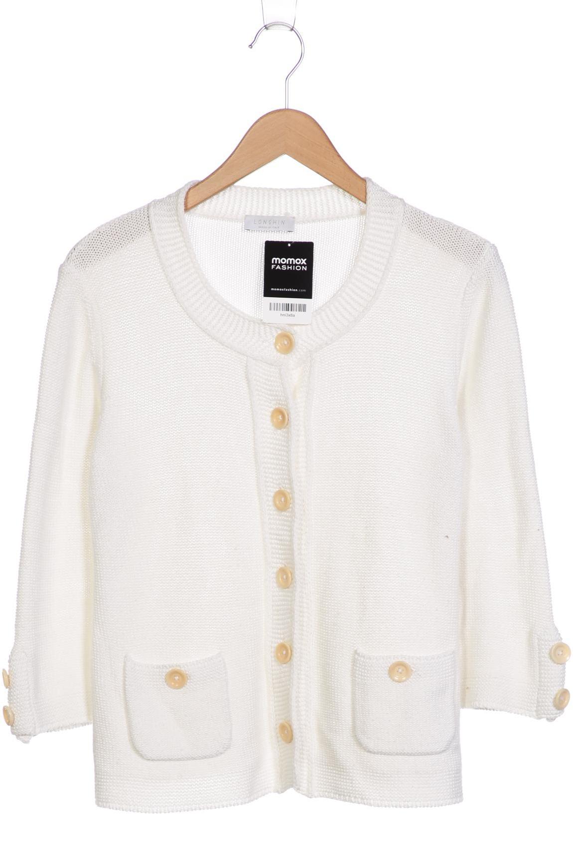 

Longhin Damen Strickjacke, weiß, Gr. 44