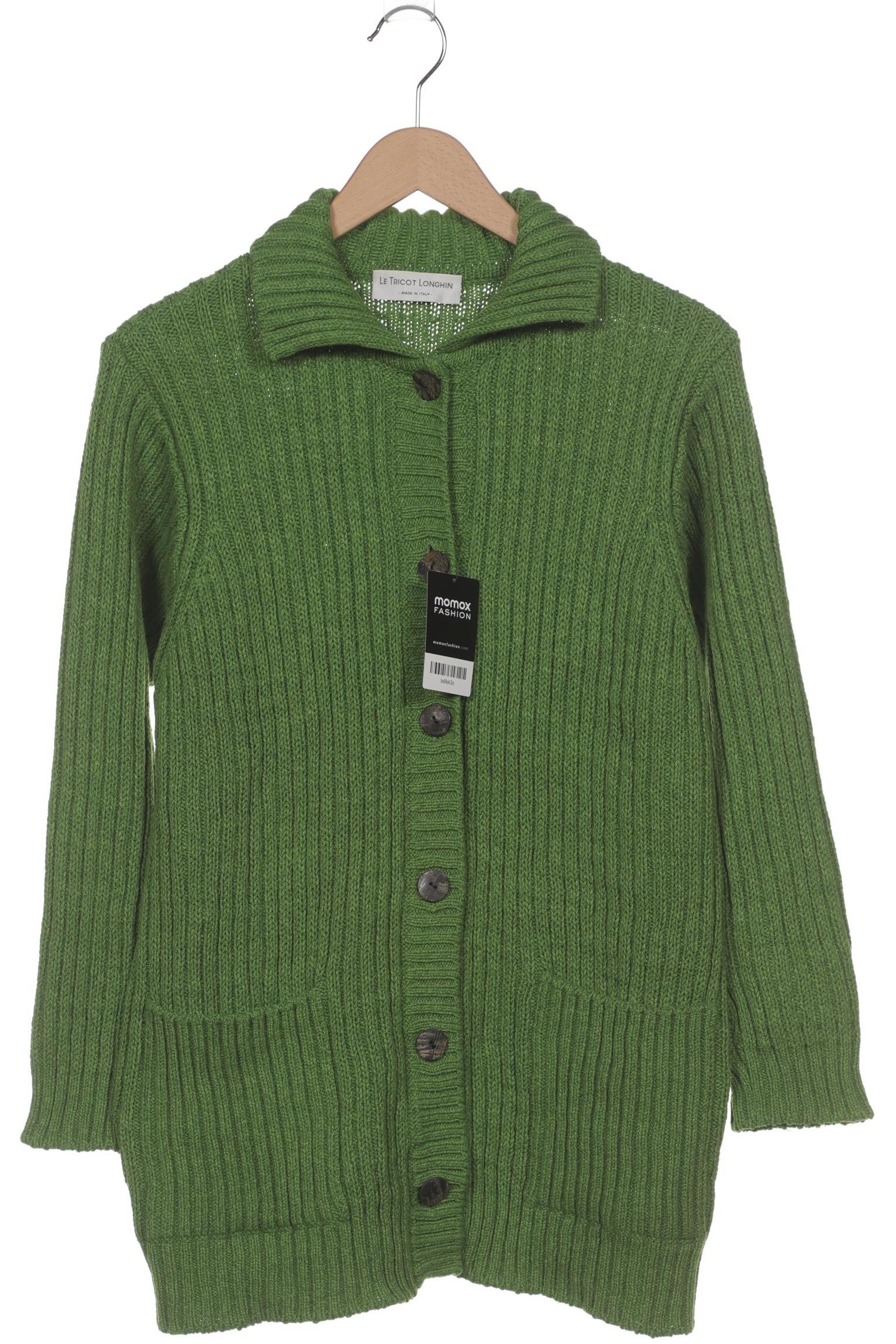 

Longhin Damen Strickjacke, grün, Gr. 48