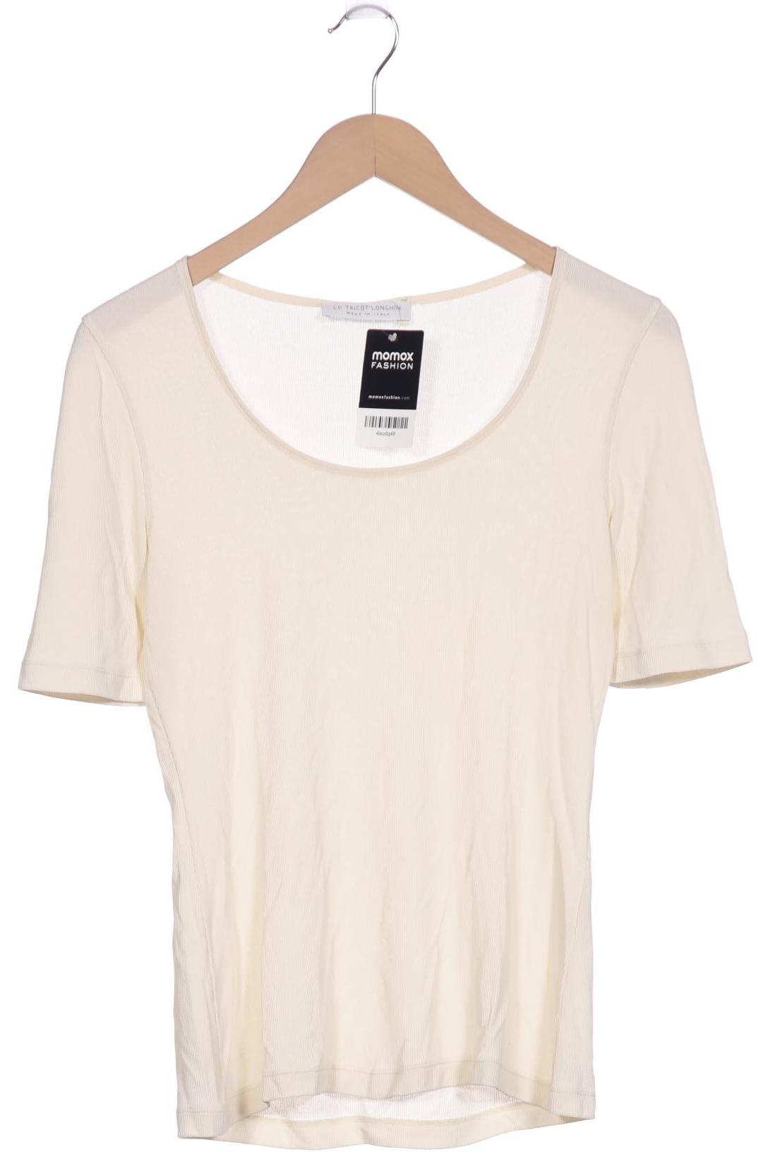 

Longhin Damen T-Shirt, cremeweiß, Gr. 36