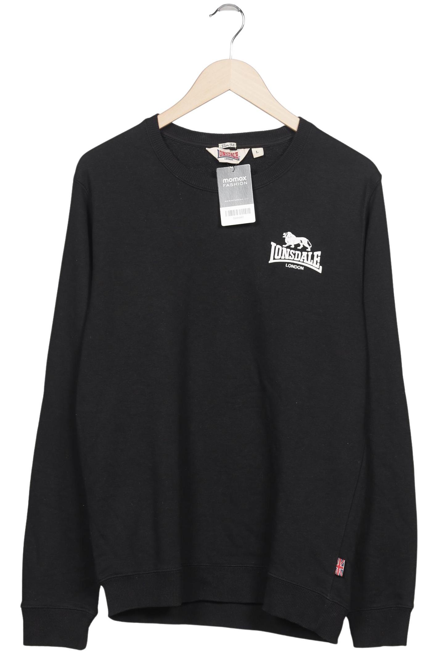 

Lonsdale London Herren Sweatshirt, schwarz, Gr. 52