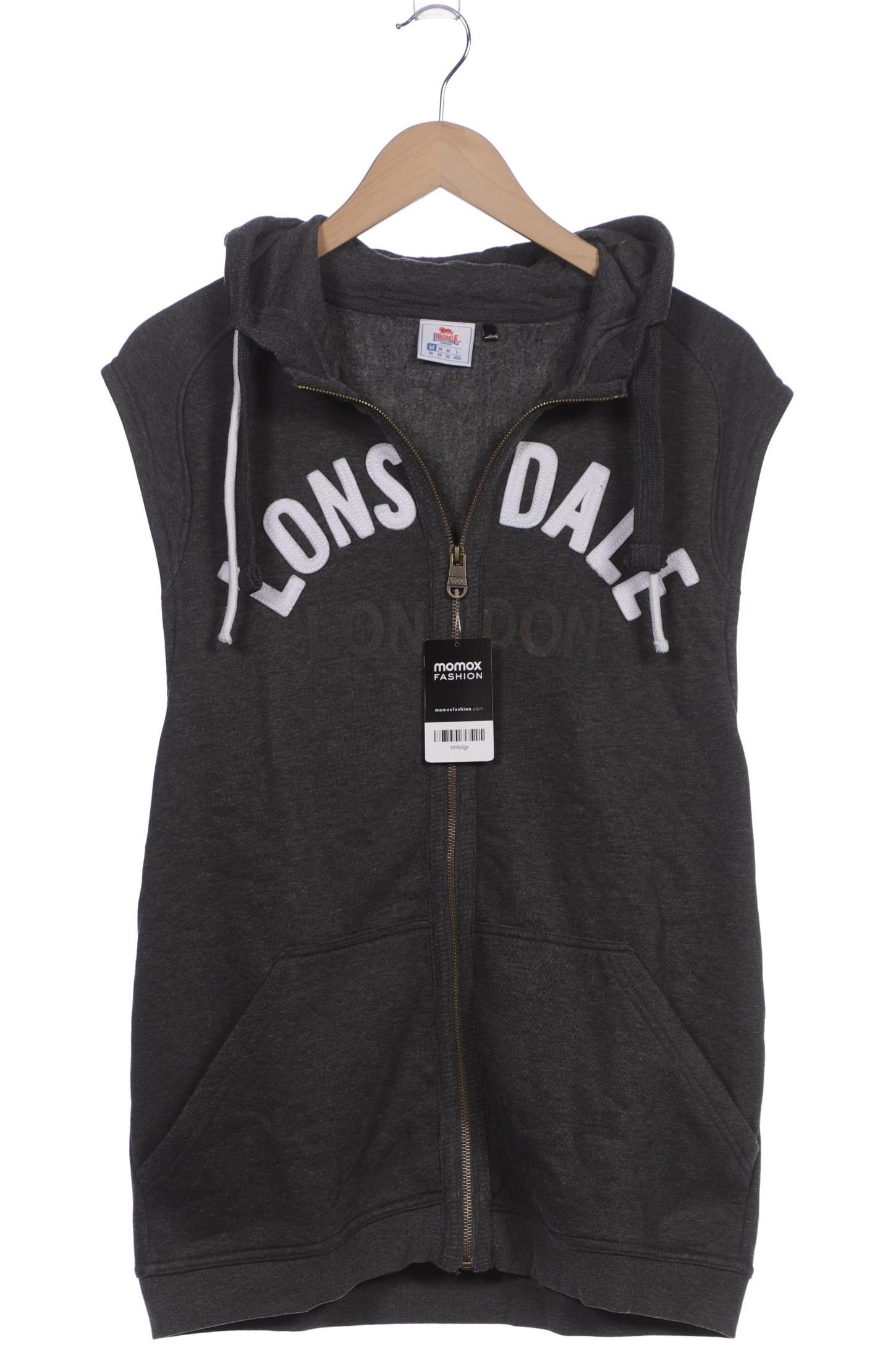 

Lonsdale London Herren Kapuzenpullover, grau, Gr. 48
