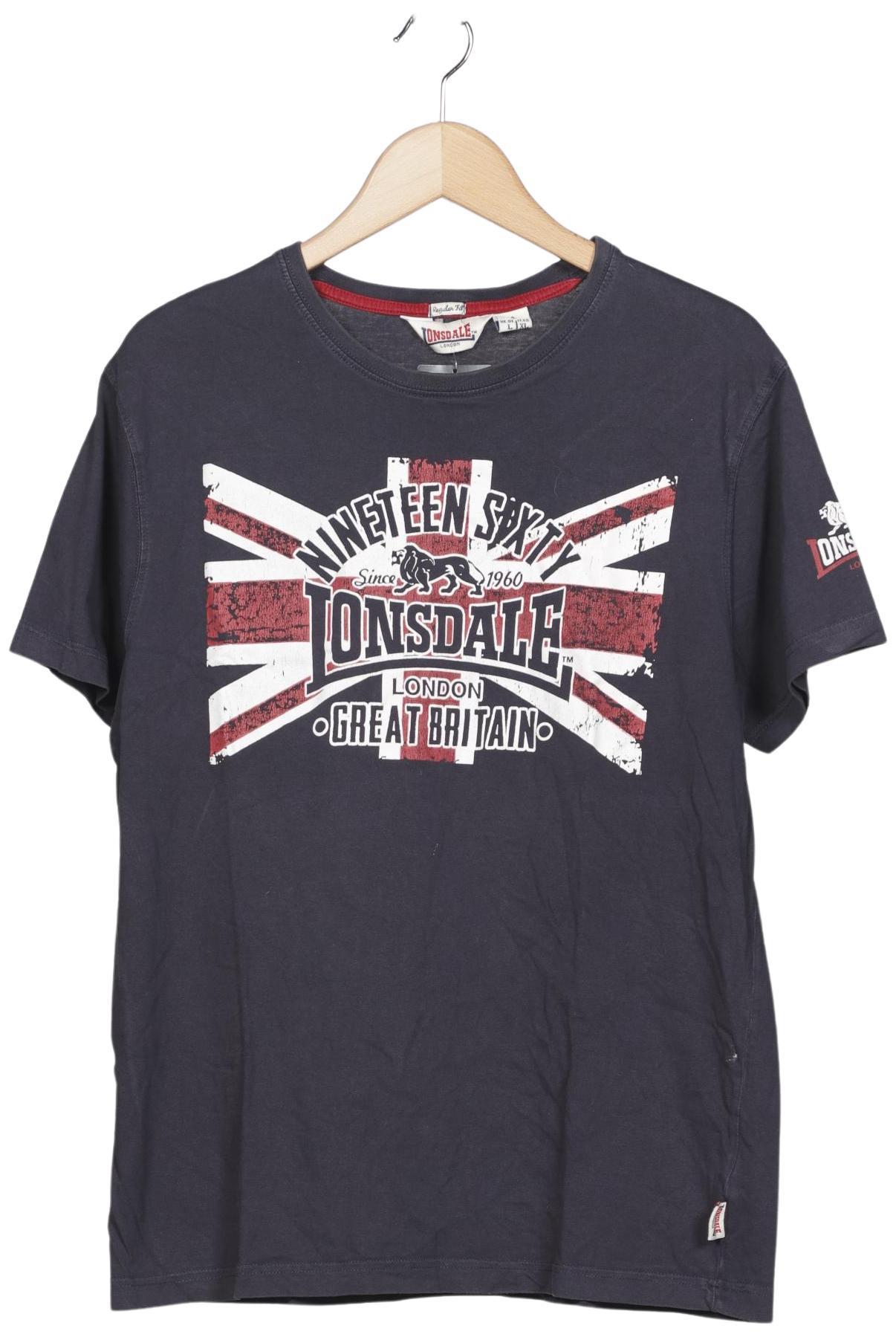 

Lonsdale London Herren T-Shirt, marineblau, Gr. 52