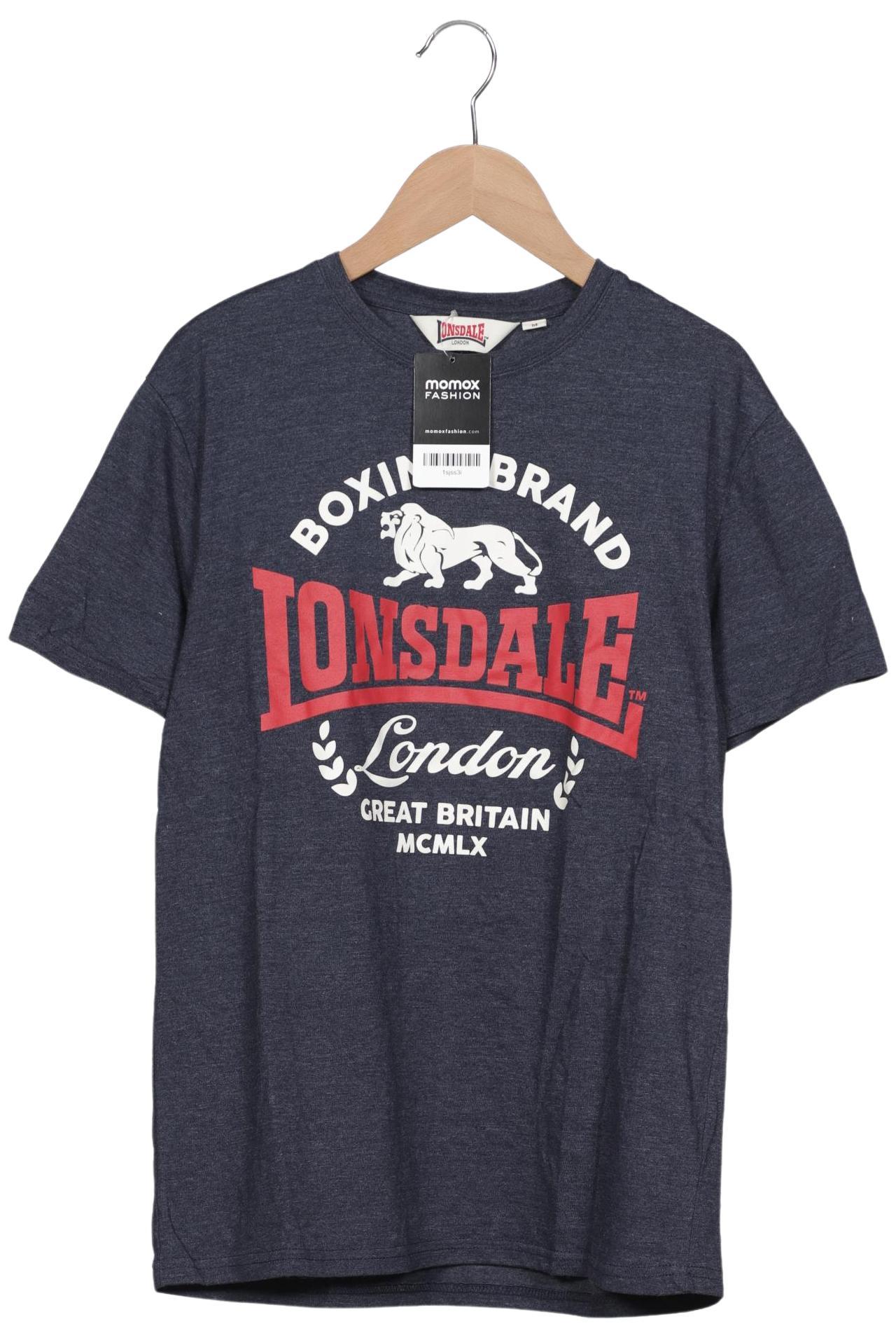 

Lonsdale London Herren T-Shirt, marineblau, Gr. 48
