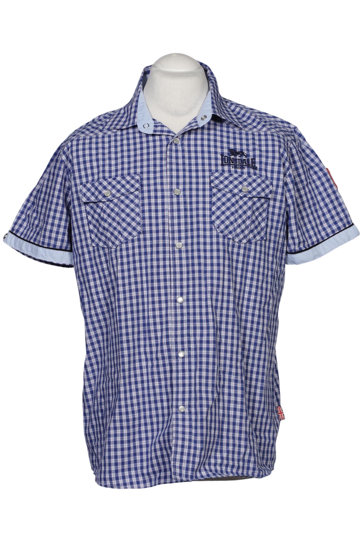 

Lonsdale London Herren Hemd, blau, Gr. 52