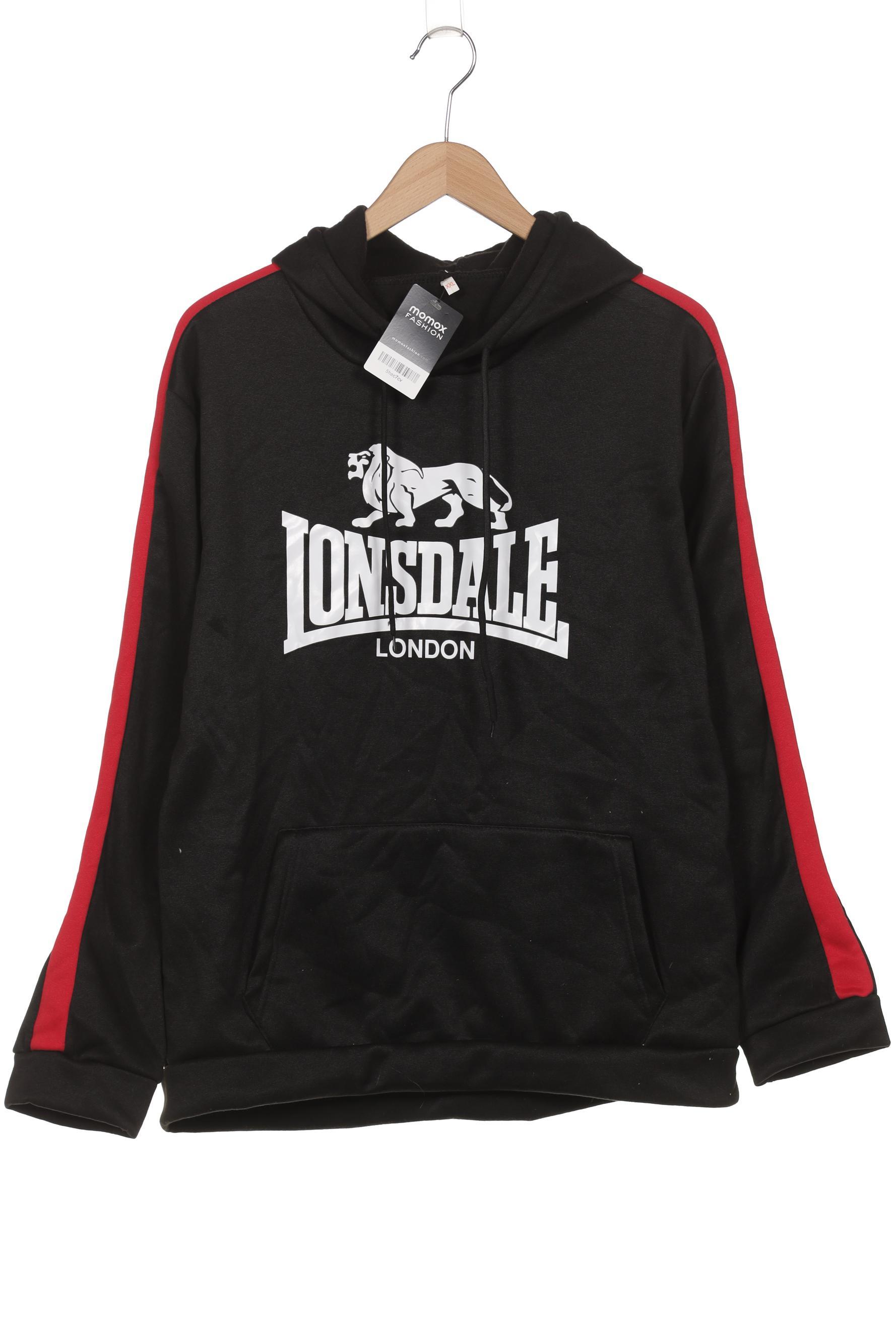 

Lonsdale London Herren Kapuzenpullover, schwarz, Gr. 56