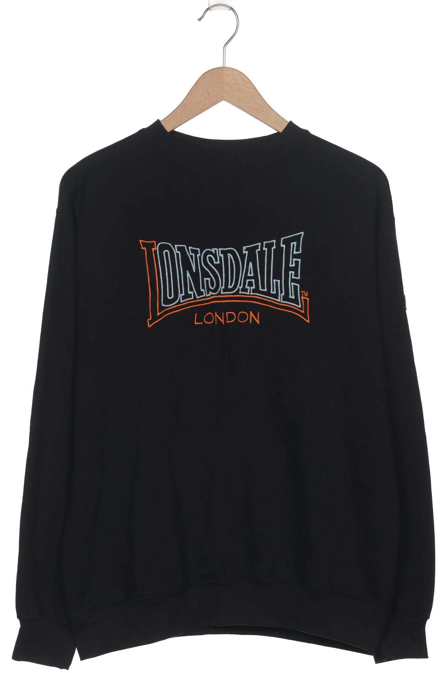 

Lonsdale London Herren Sweatshirt, schwarz, Gr. 48