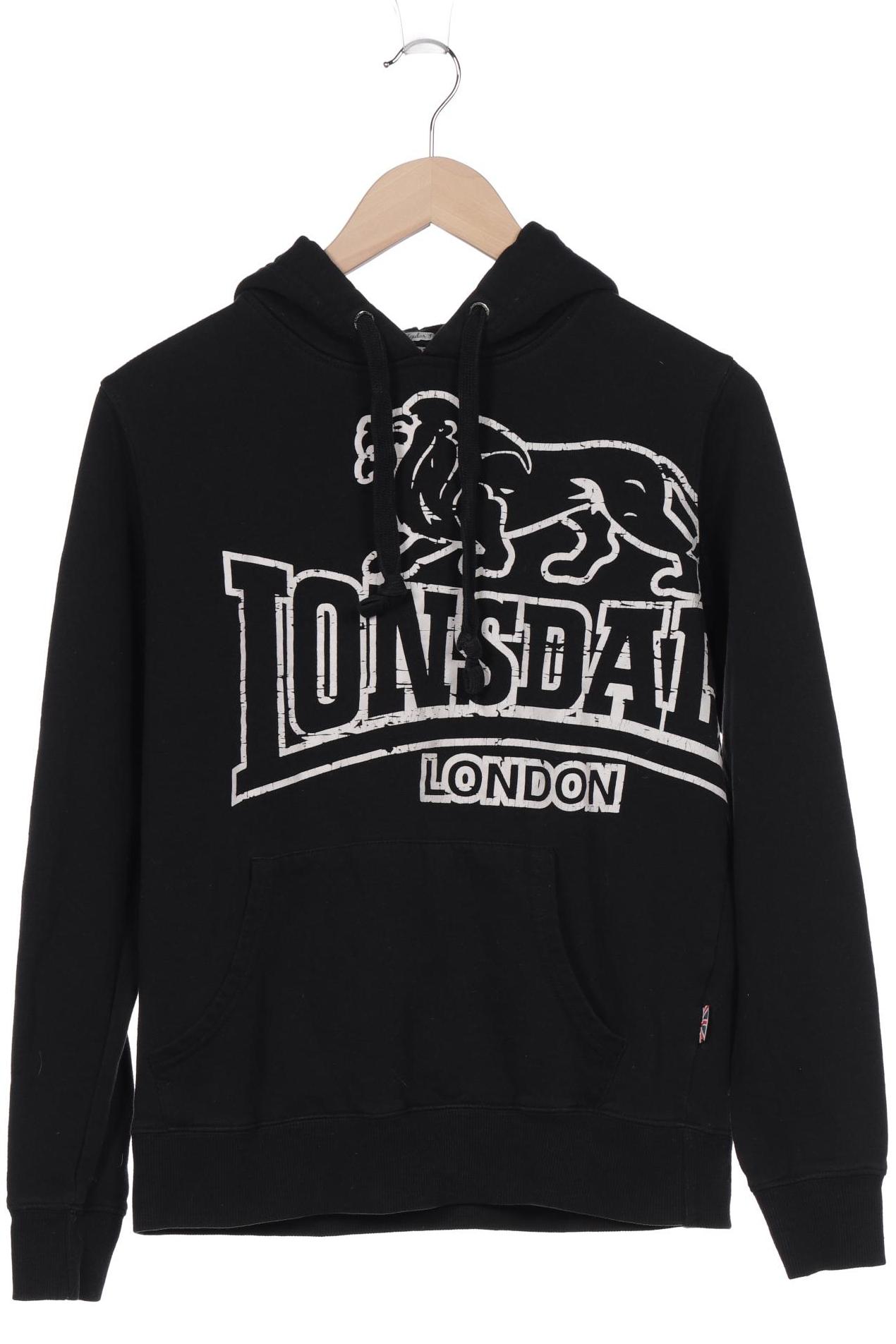 

LONSDALE LONDON Herren Kapuzenpullover, schwarz