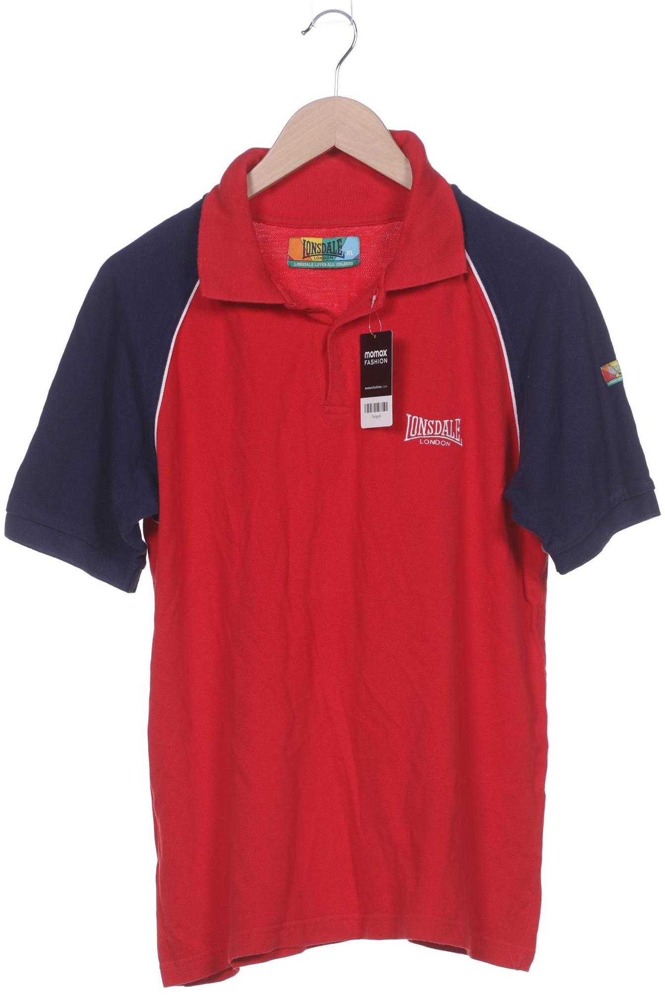 

LONSDALE LONDON Herren Poloshirt, rot