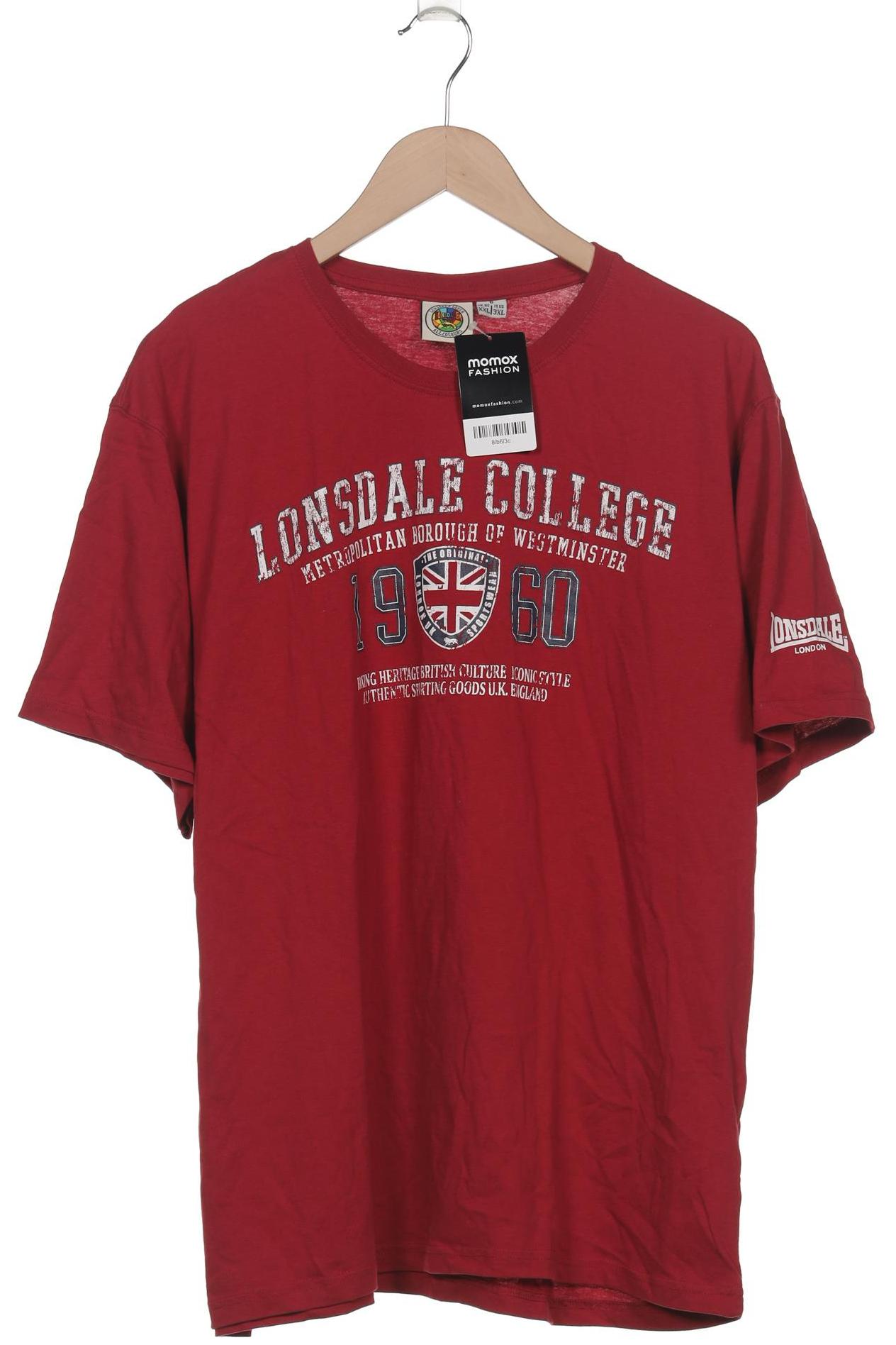 

Lonsdale London Herren T-Shirt, rot, Gr. 56