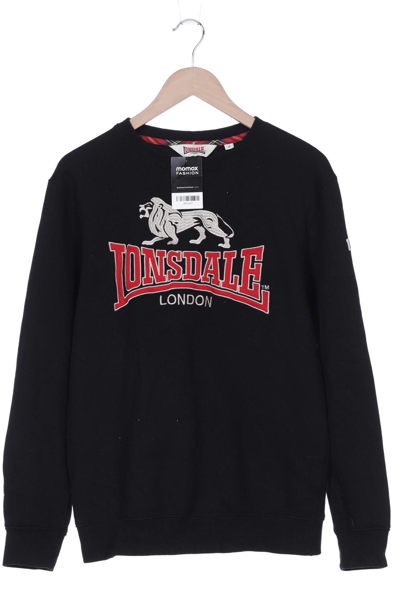 

Lonsdale London Herren Sweatshirt, schwarz, Gr. 48