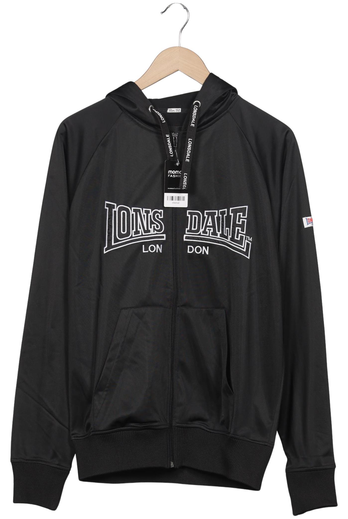 Thumbnail - Lonsdale London Herren Kapuzenpullover, schwarz, Gr. 52