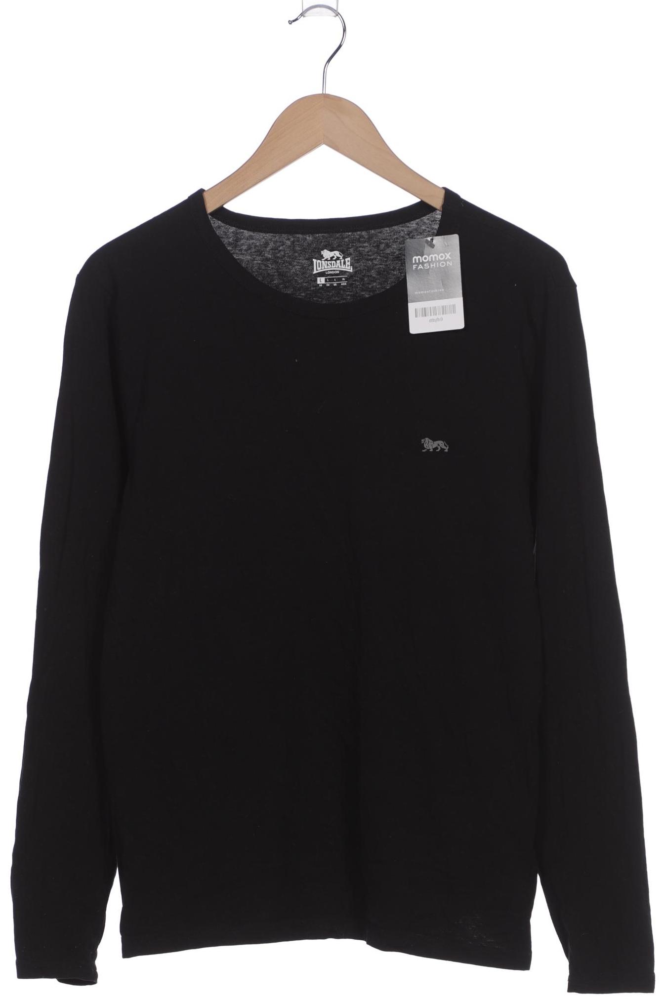 

Lonsdale London Herren Langarmshirt, schwarz, Gr. 52