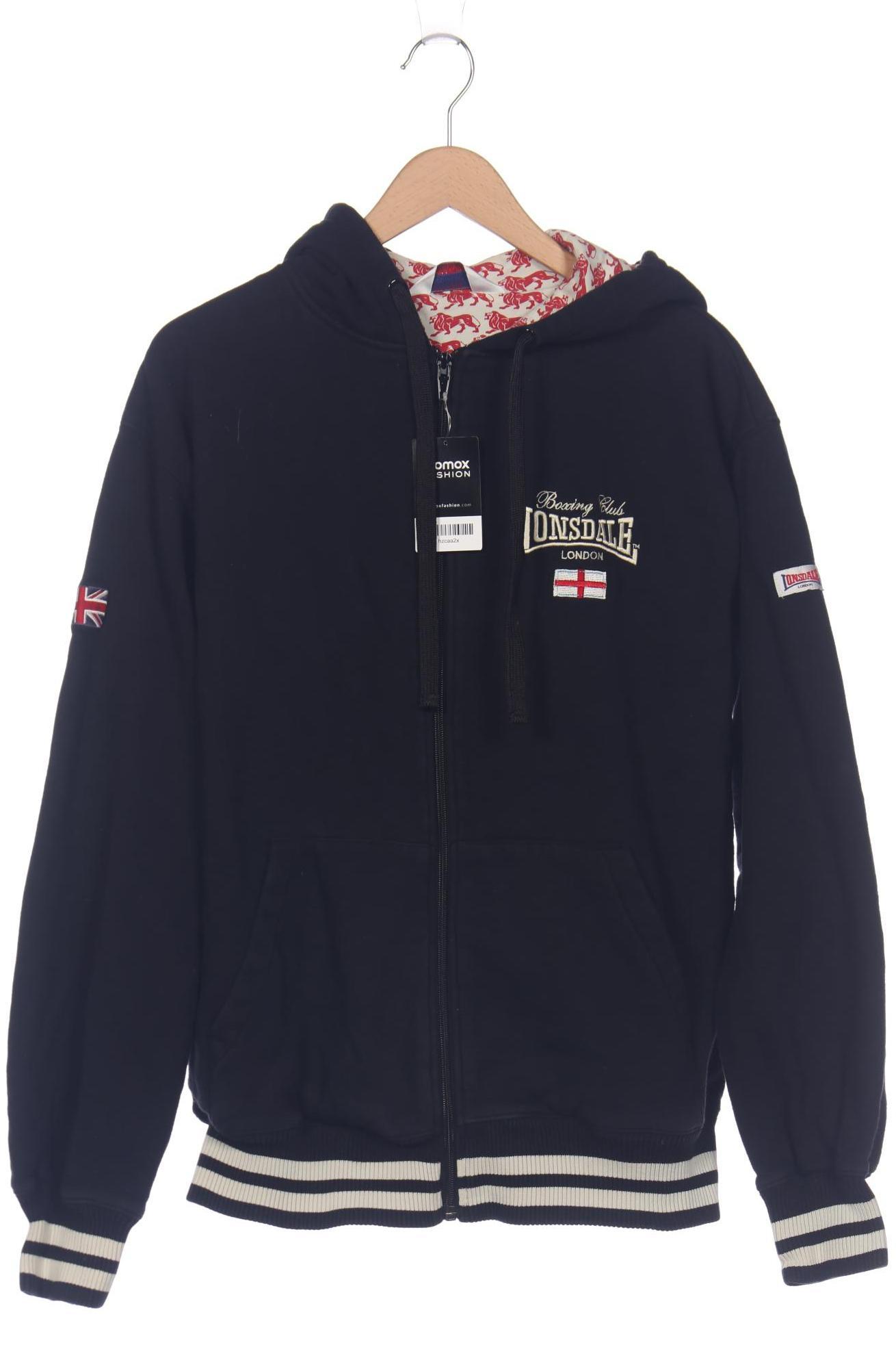 

Lonsdale London Herren Kapuzenpullover, schwarz, Gr. 52