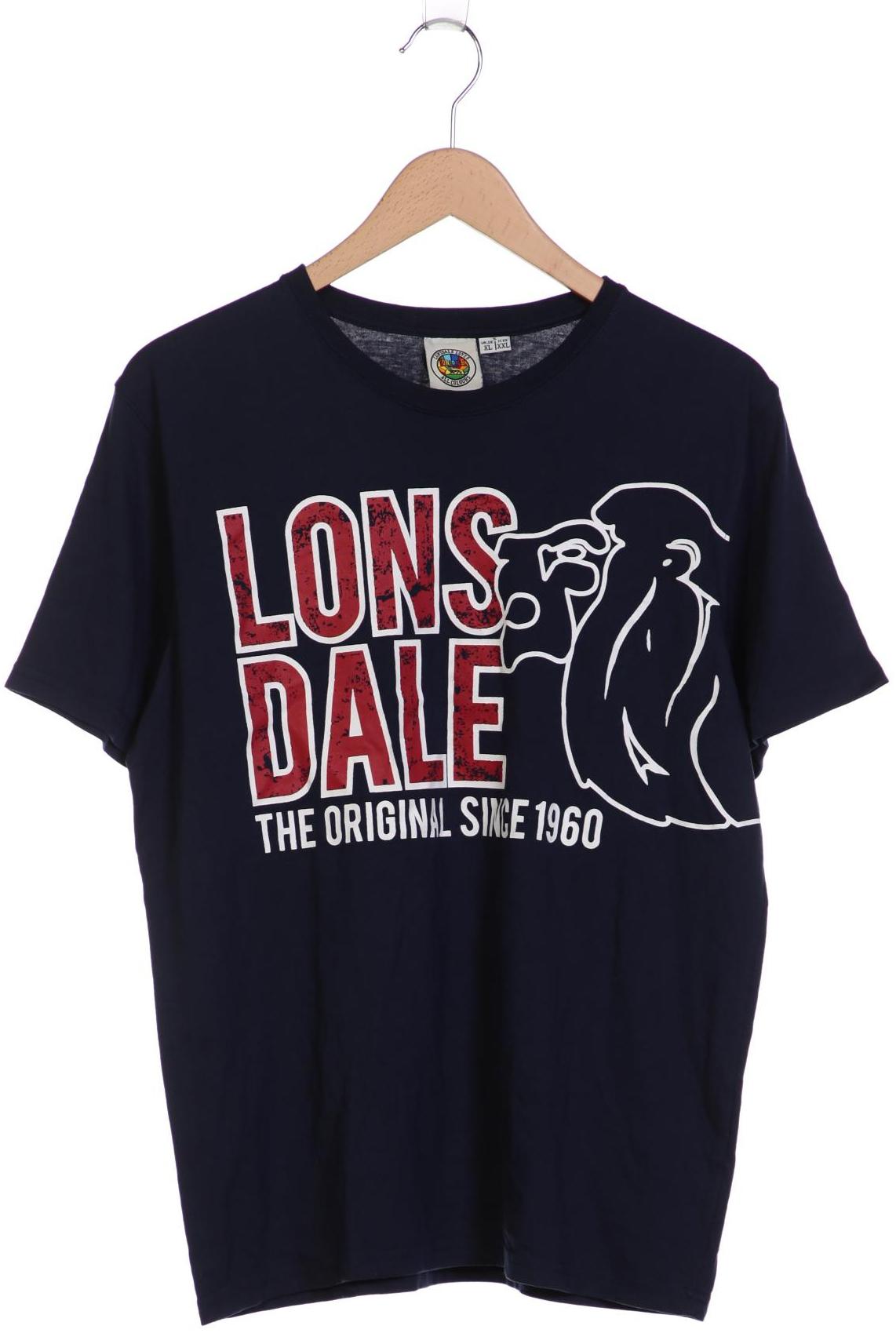 

Lonsdale London Herren T-Shirt, marineblau, Gr. 54