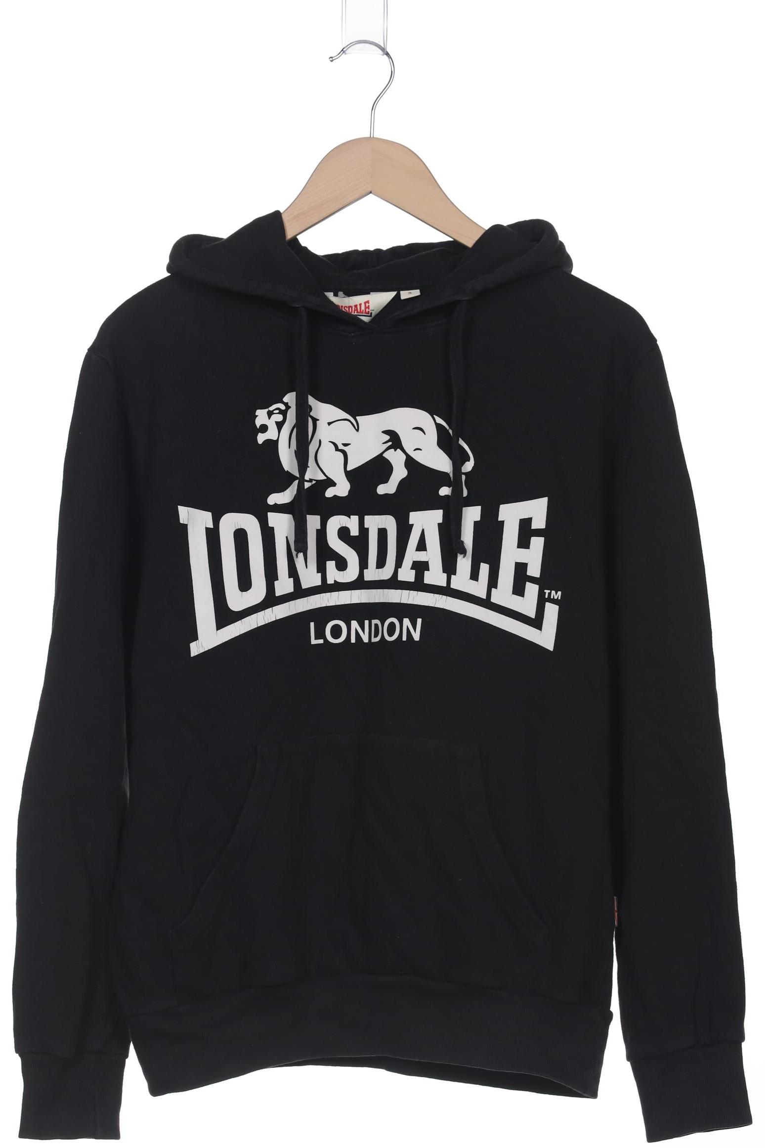 

Lonsdale London Herren Kapuzenpullover, schwarz, Gr. 46