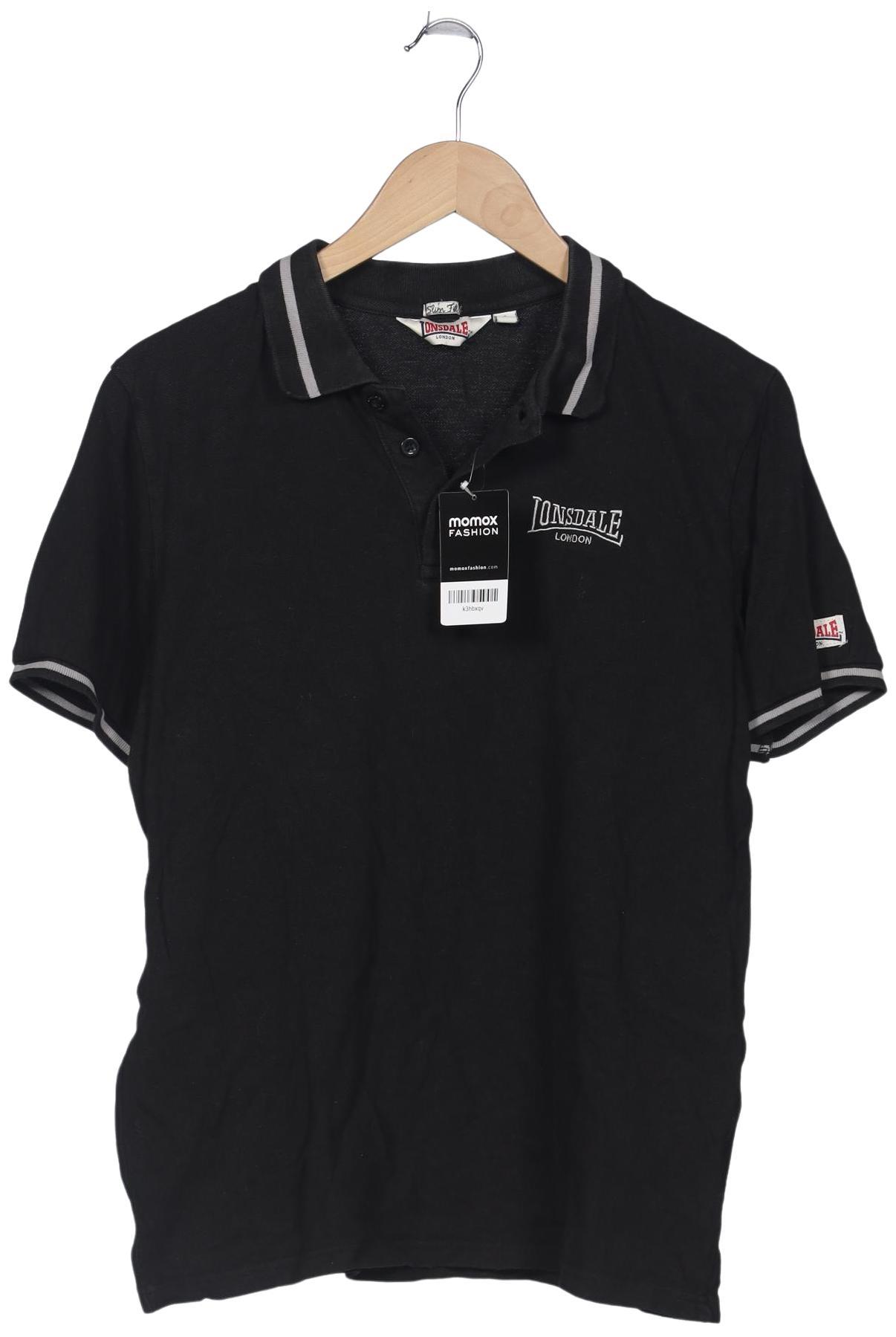 

Lonsdale London Herren Poloshirt, schwarz, Gr. 52