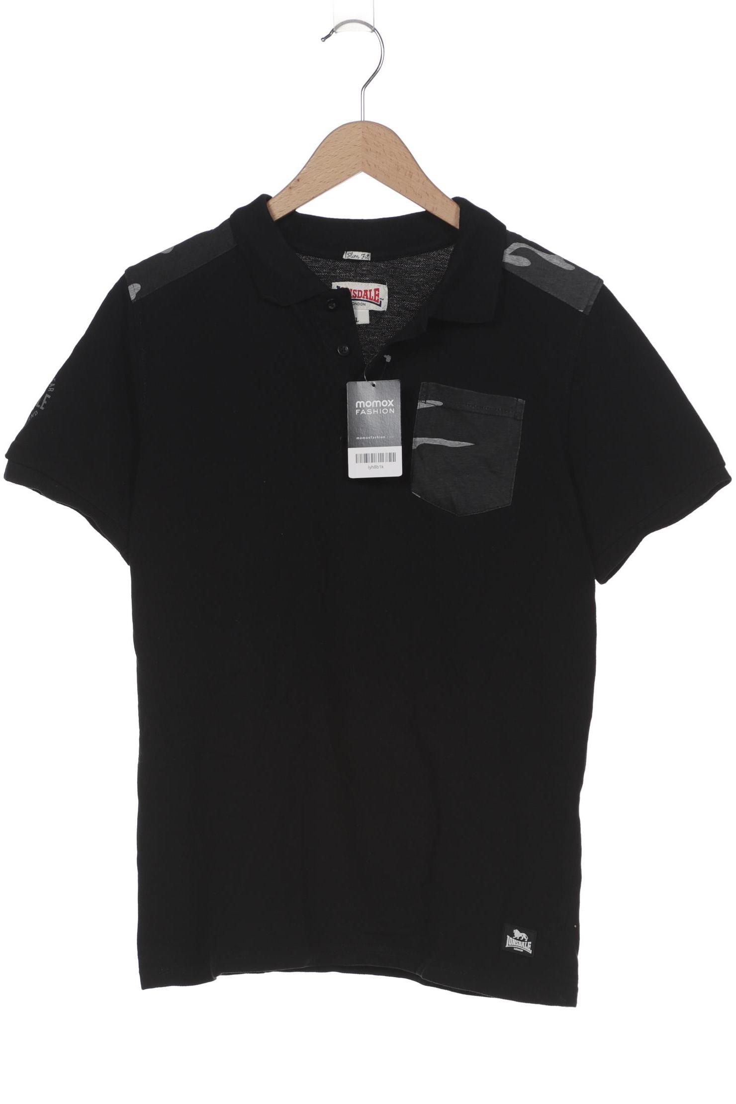 

Lonsdale London Herren Poloshirt, schwarz, Gr. 52