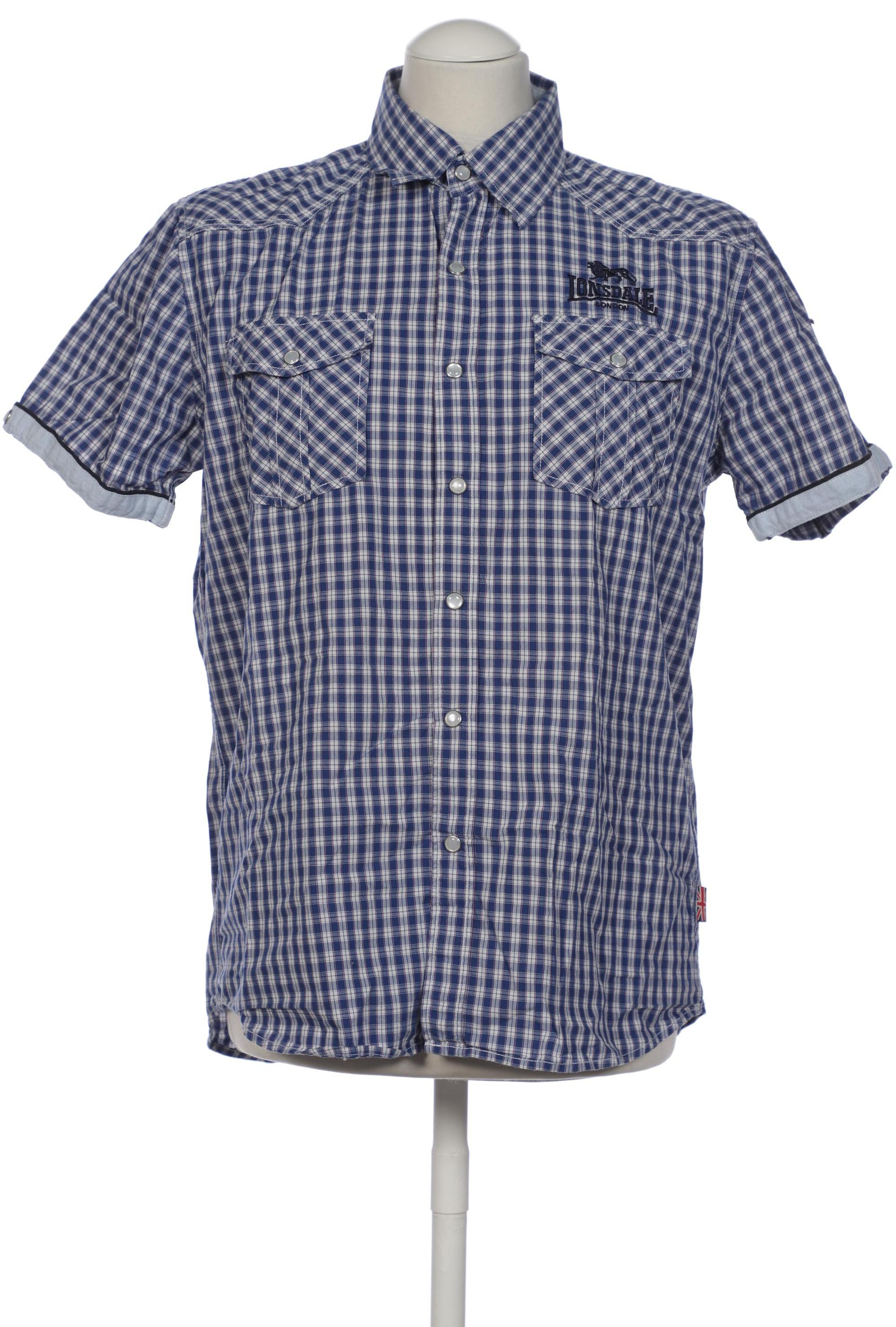 

LONSDALE LONDON Herren Hemd, blau