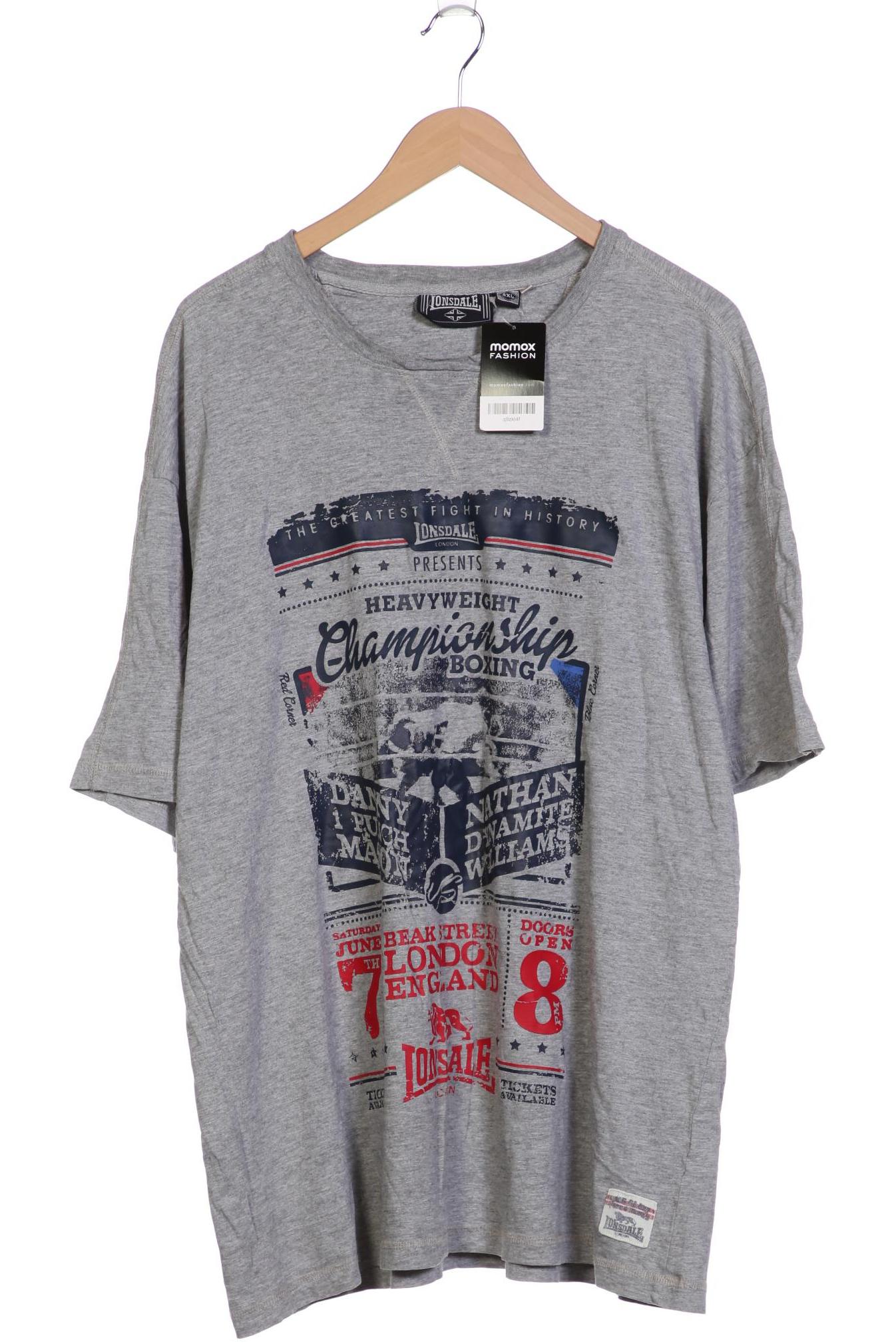 

Lonsdale London Herren T-Shirt, grau, Gr. 60