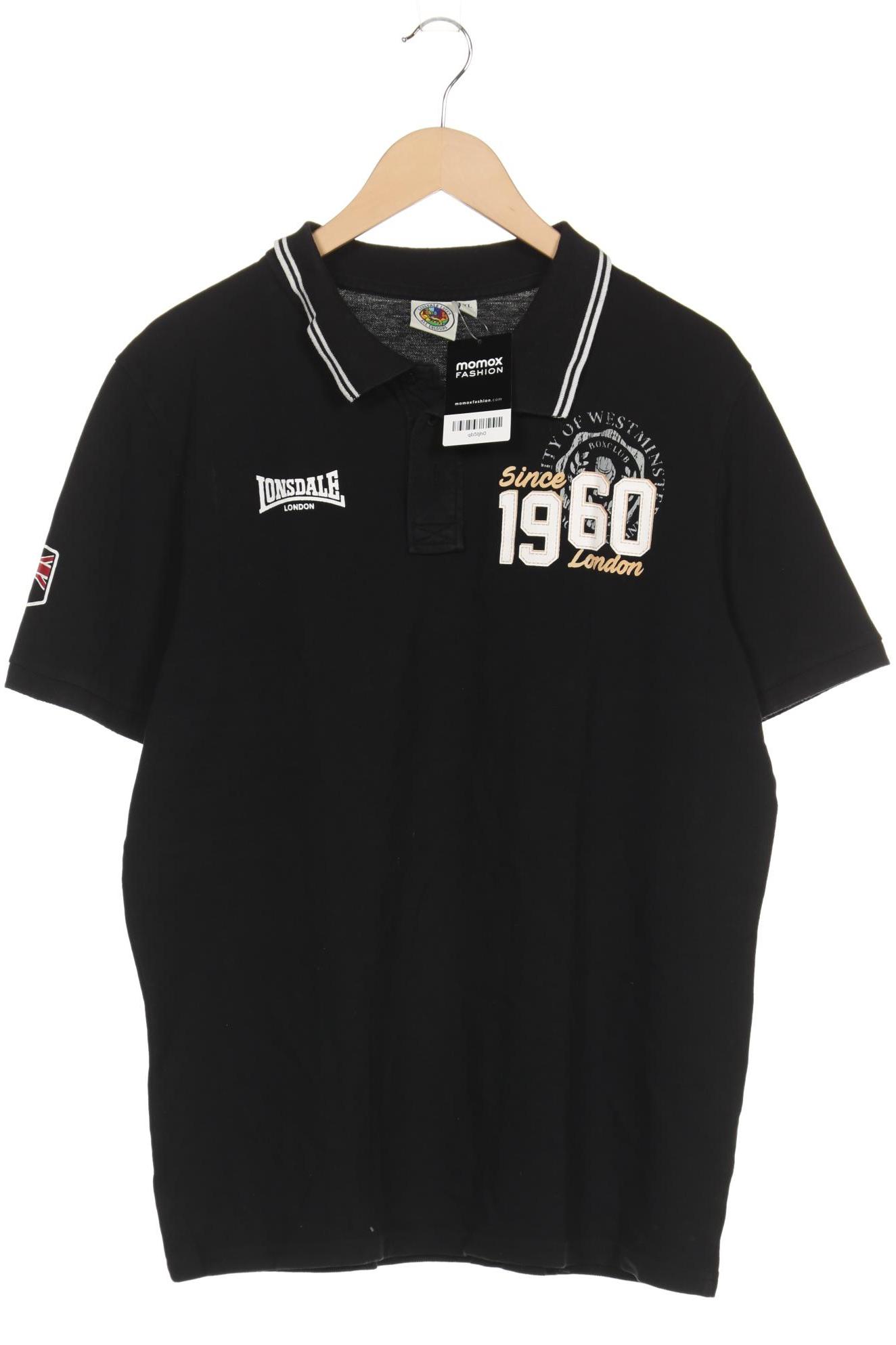 

LONSDALE LONDON Herren Poloshirt, schwarz