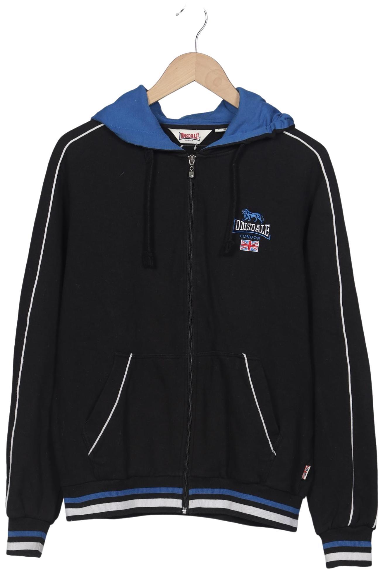 Thumbnail - Lonsdale London Herren Kapuzenpullover, schwarz, Gr. 52