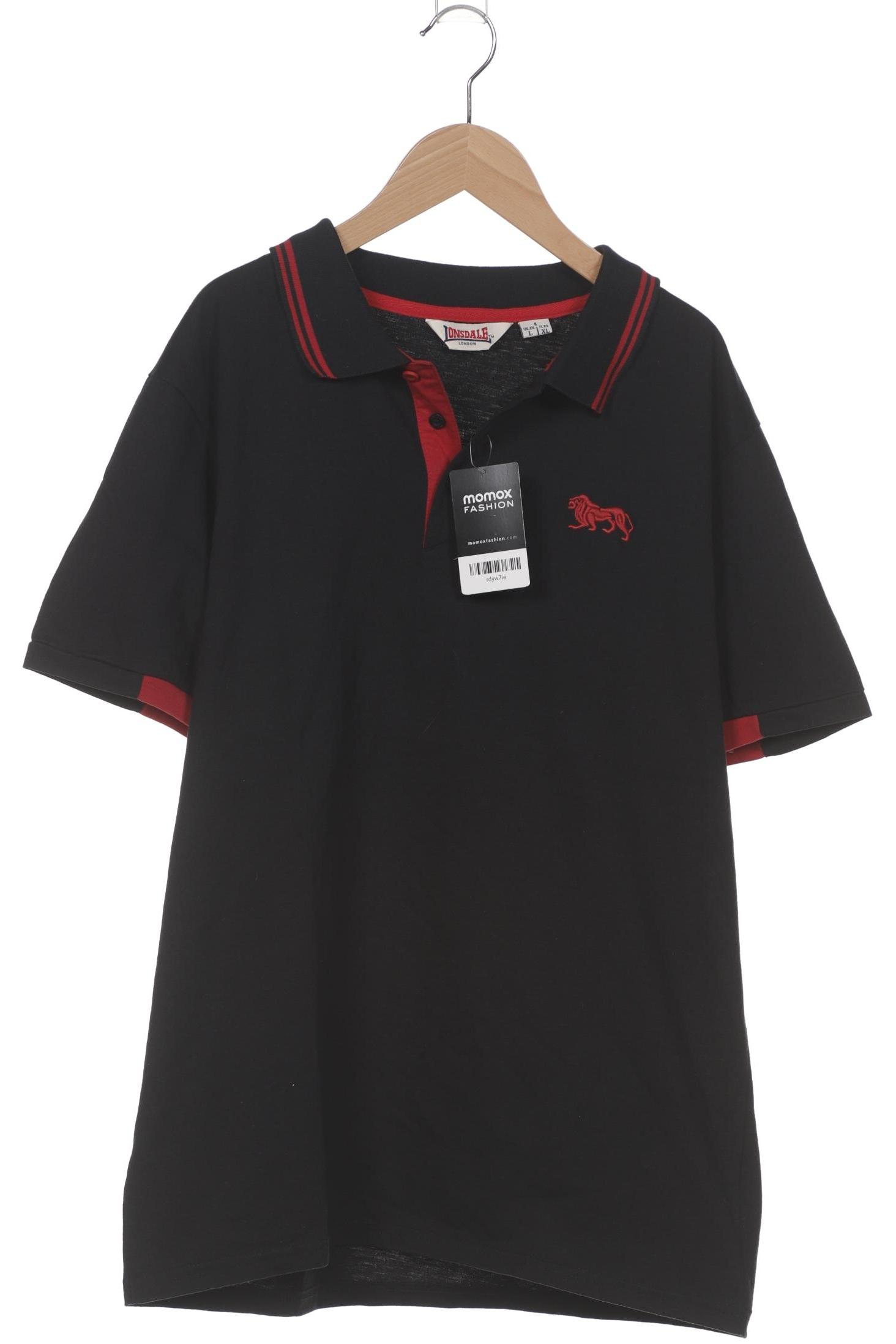 

Lonsdale London Herren Poloshirt, schwarz, Gr. 52