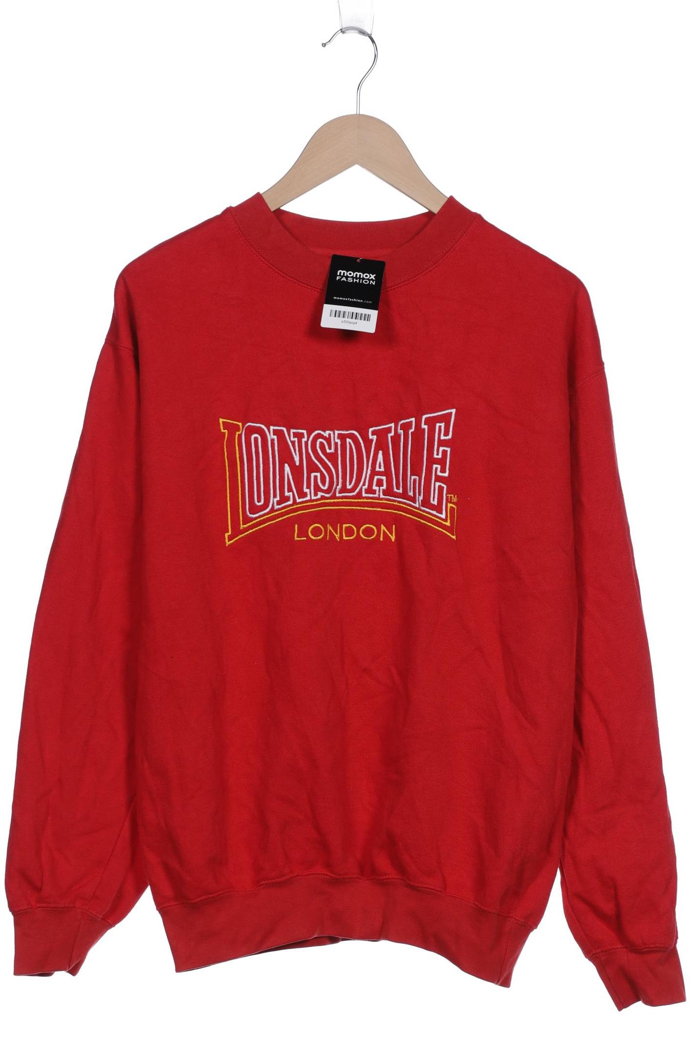 

LONSDALE LONDON Herren Sweatshirt, rot