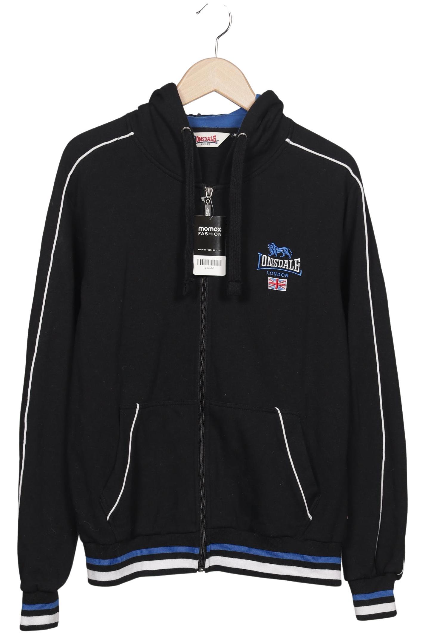 

Lonsdale London Herren Kapuzenpullover, schwarz, Gr. 48