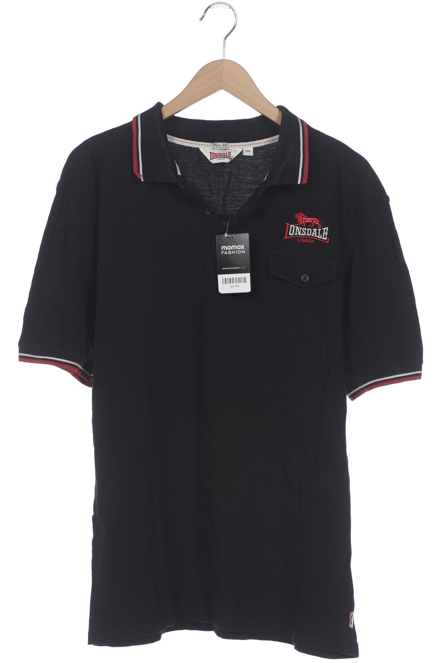 

Lonsdale London Herren Poloshirt, schwarz, Gr. 58