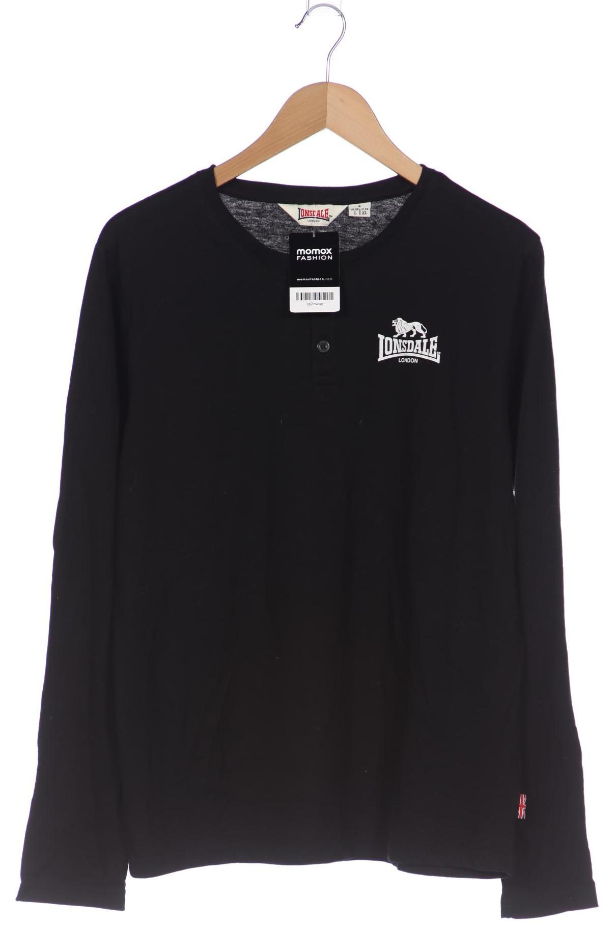 

Lonsdale London Herren Langarmshirt, schwarz, Gr. 52