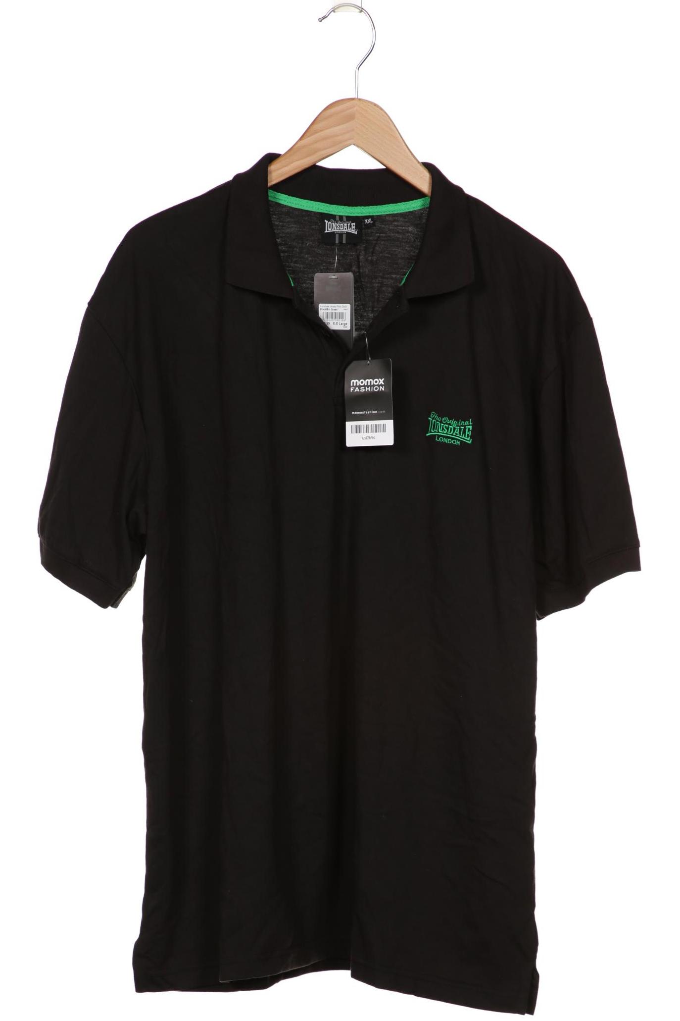 

Lonsdale London Herren Poloshirt, schwarz, Gr. 56