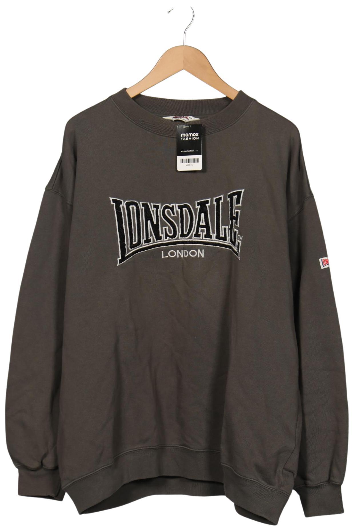

Lonsdale London Herren Sweatshirt, grau, Gr. 56