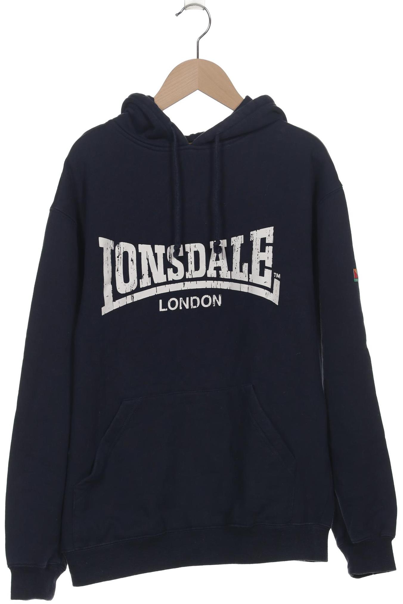 

Lonsdale London Herren Kapuzenpullover, marineblau, Gr. 48