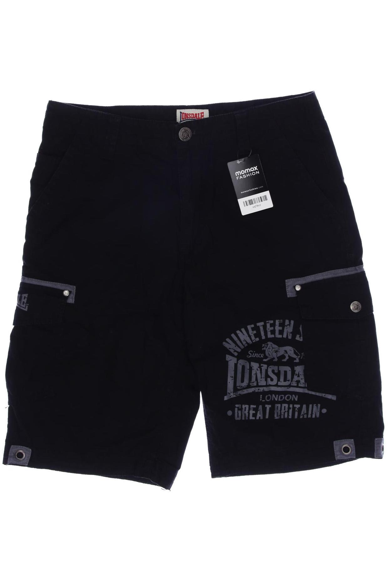 

LONSDALE LONDON Herren Shorts, schwarz