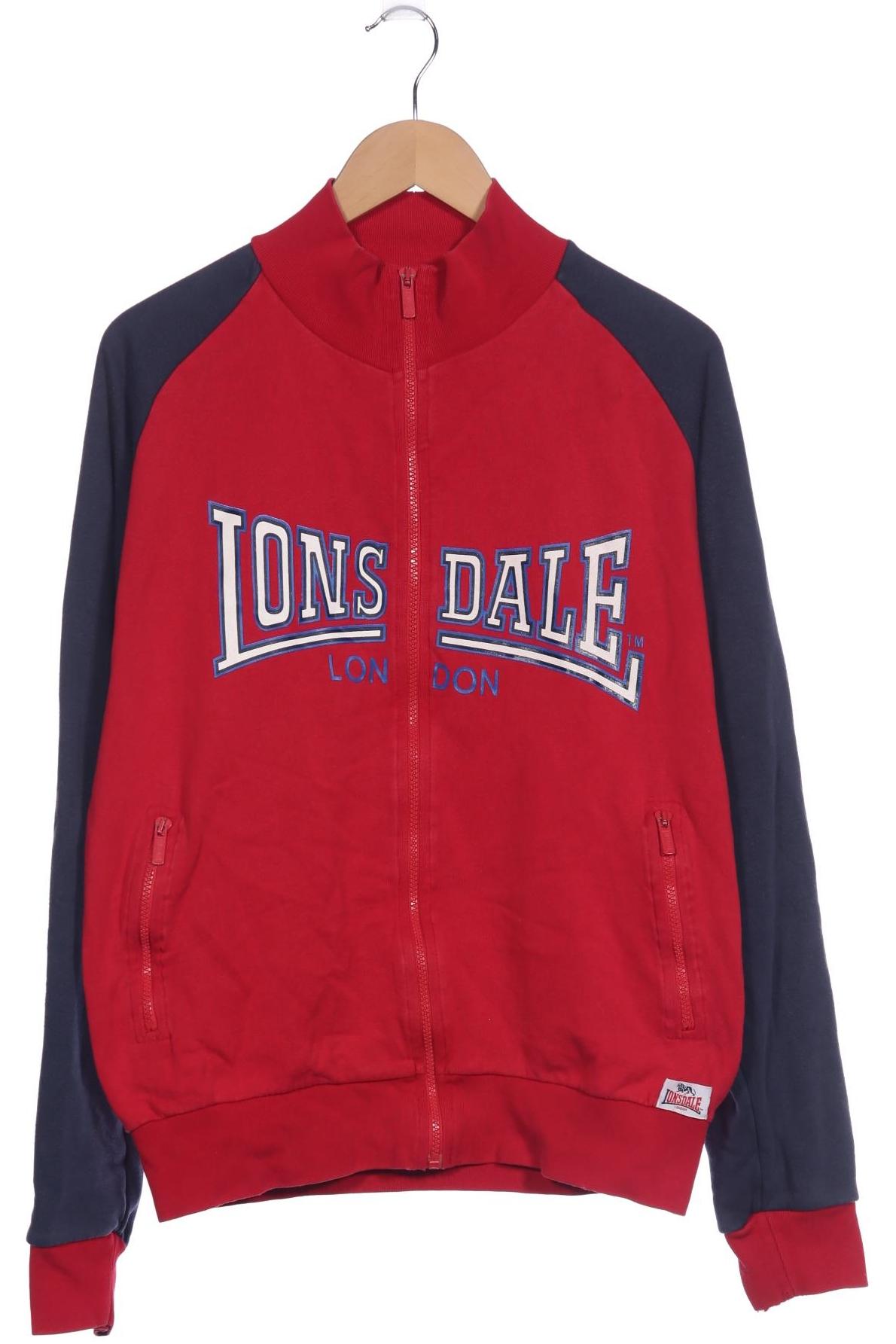 

Lonsdale London Herren Sweatshirt, rot, Gr. 52