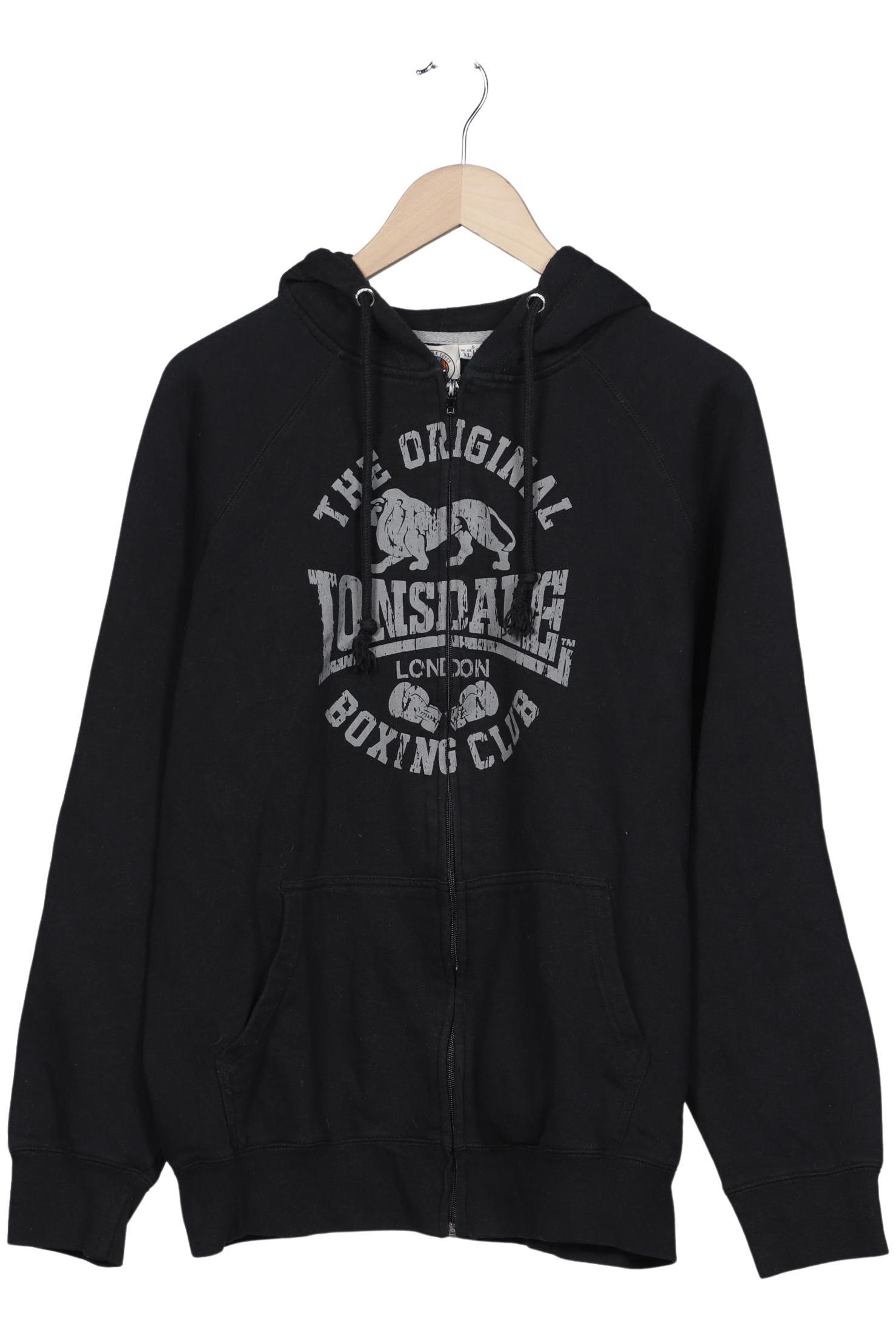 

Lonsdale London Herren Kapuzenpullover, schwarz, Gr. 54
