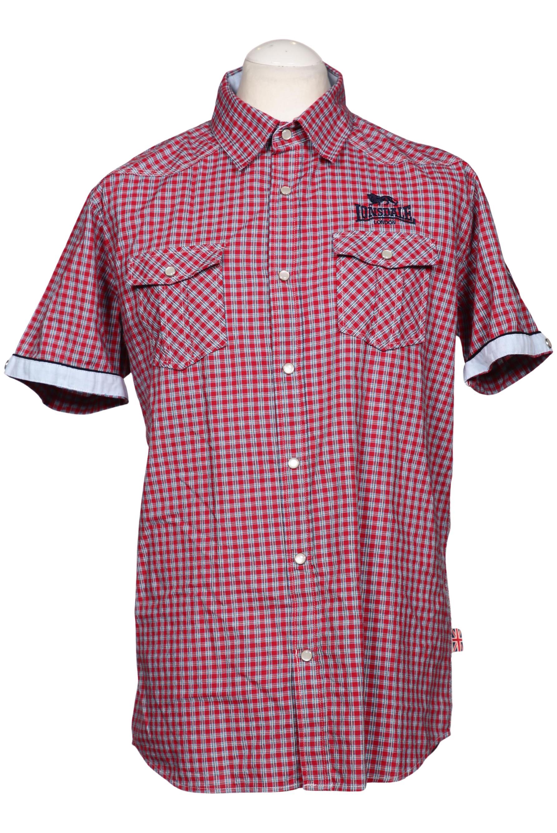 

Lonsdale London Herren Hemd, rot, Gr. 54
