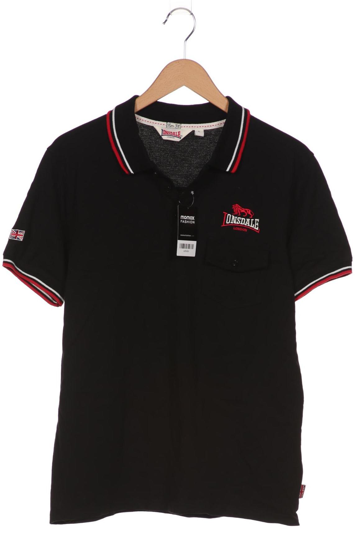 

Lonsdale London Herren Poloshirt, schwarz, Gr. 52