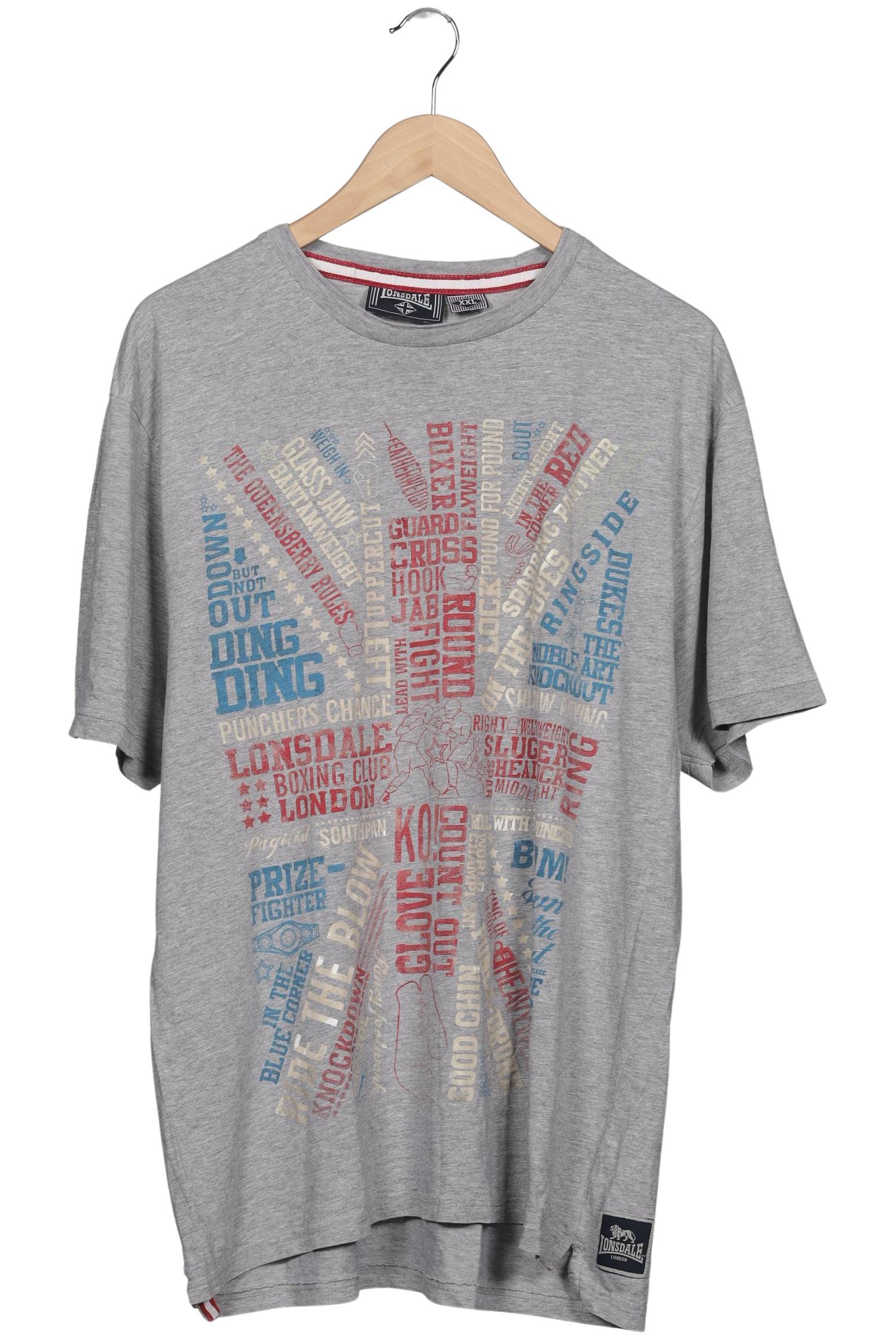 

Lonsdale London Herren T-Shirt, grau, Gr. 56