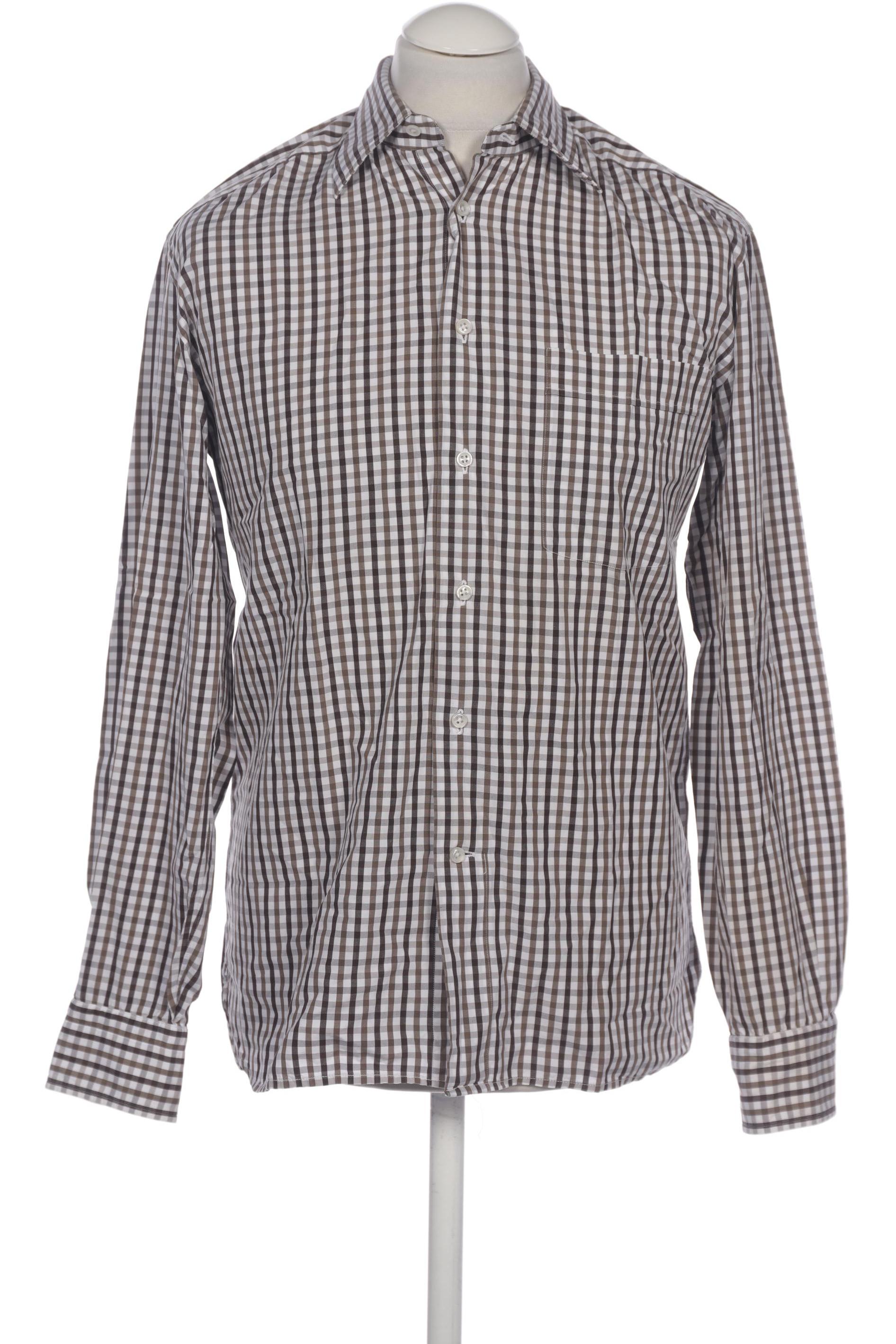 

Lorenzini Herren Hemd, braun, Gr. 50