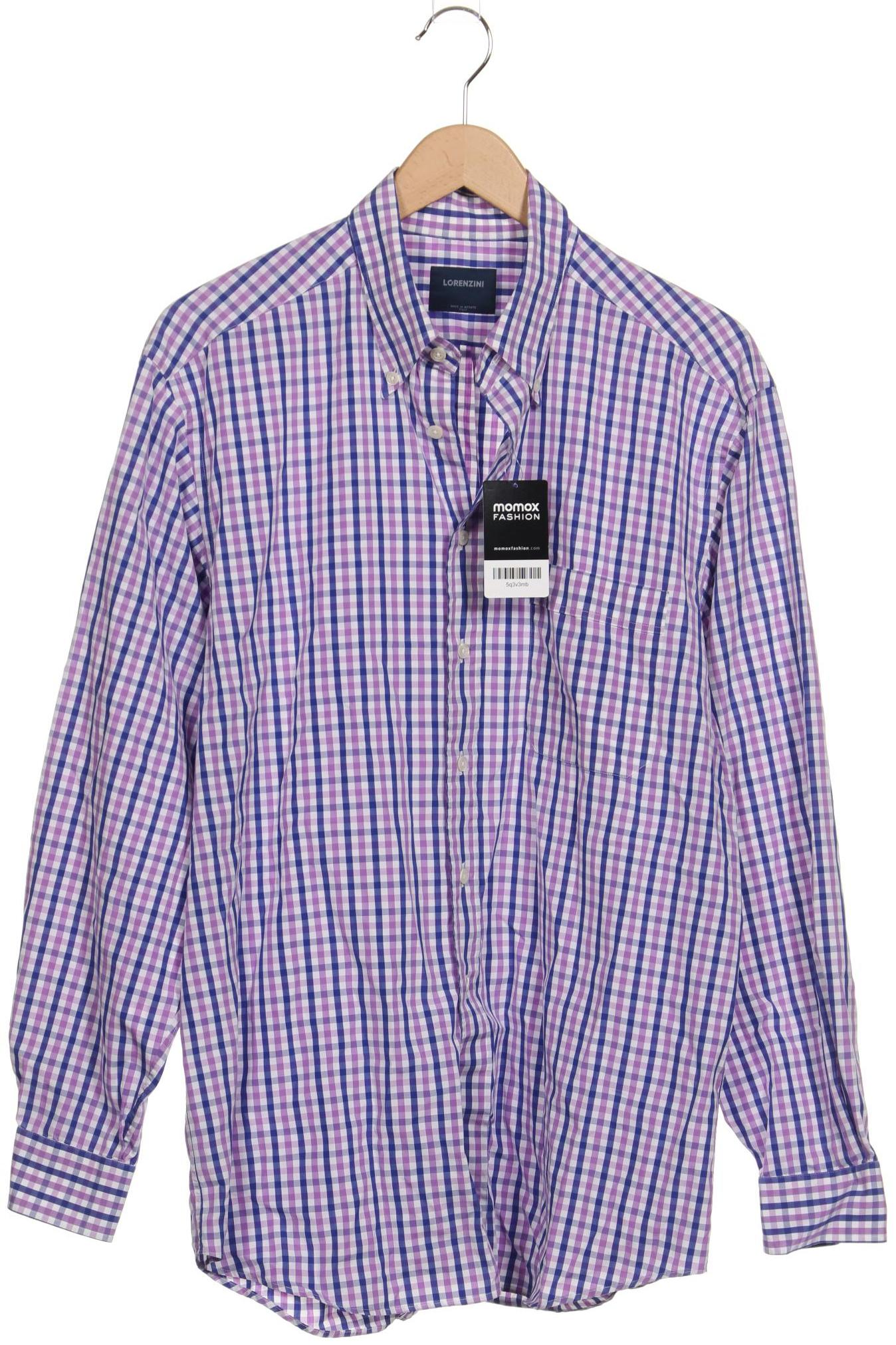 

Lorenzini Herren Hemd, flieder, Gr. 54