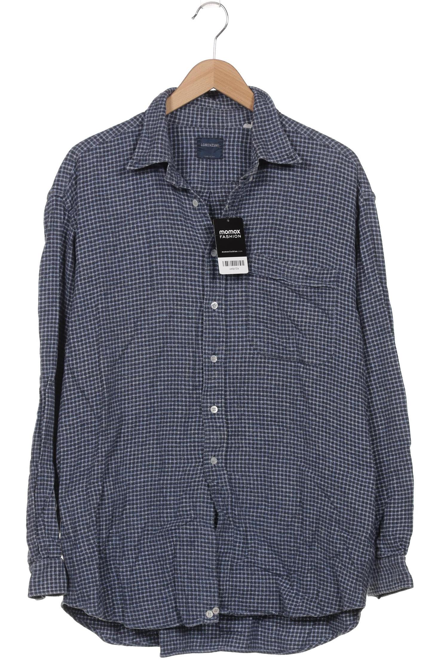

Lorenzini Herren Hemd, marineblau, Gr. 56