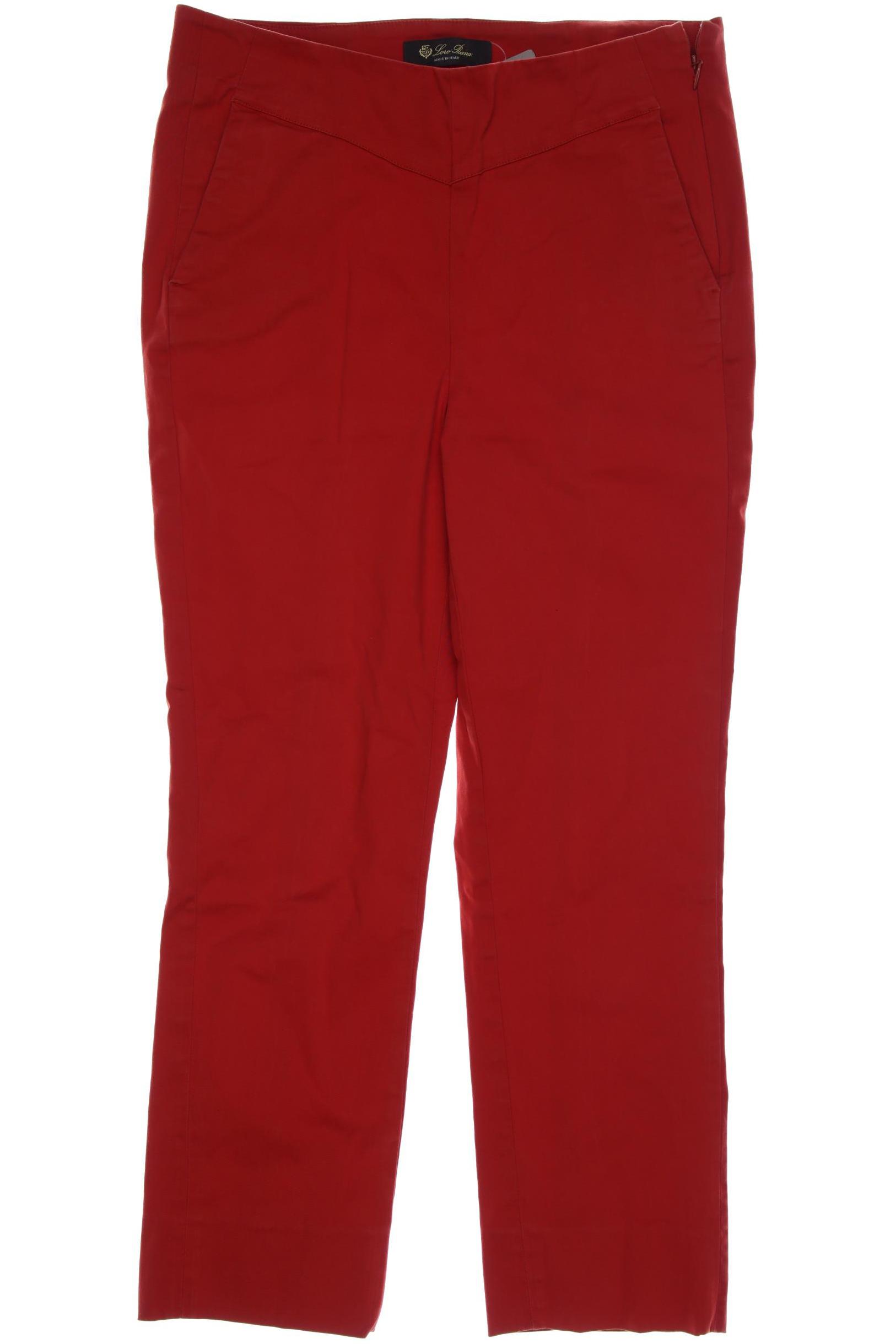 

Loro Piana Damen Stoffhose, rot