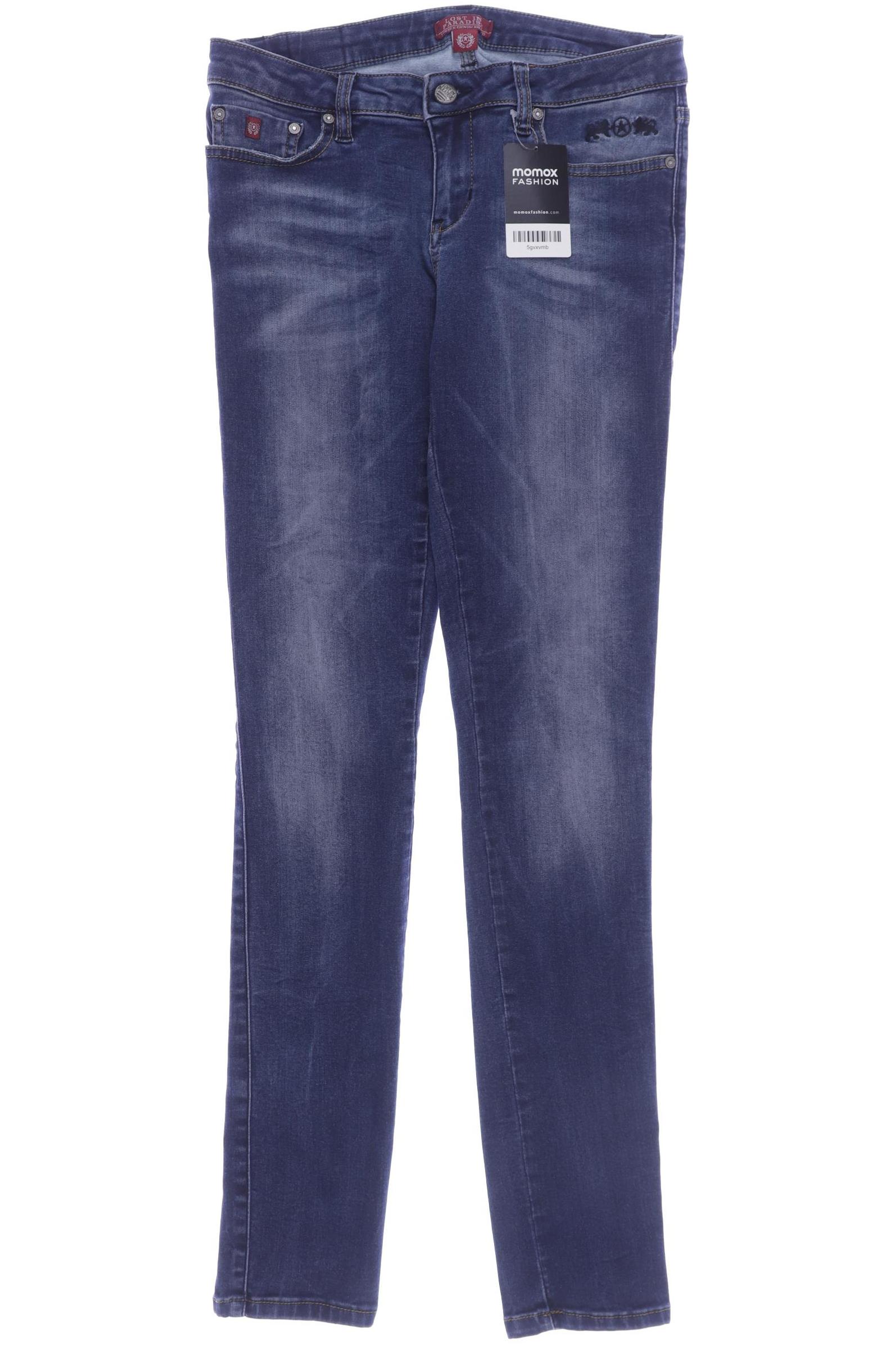 

LOST IN PARADISE Damen Jeans, marineblau