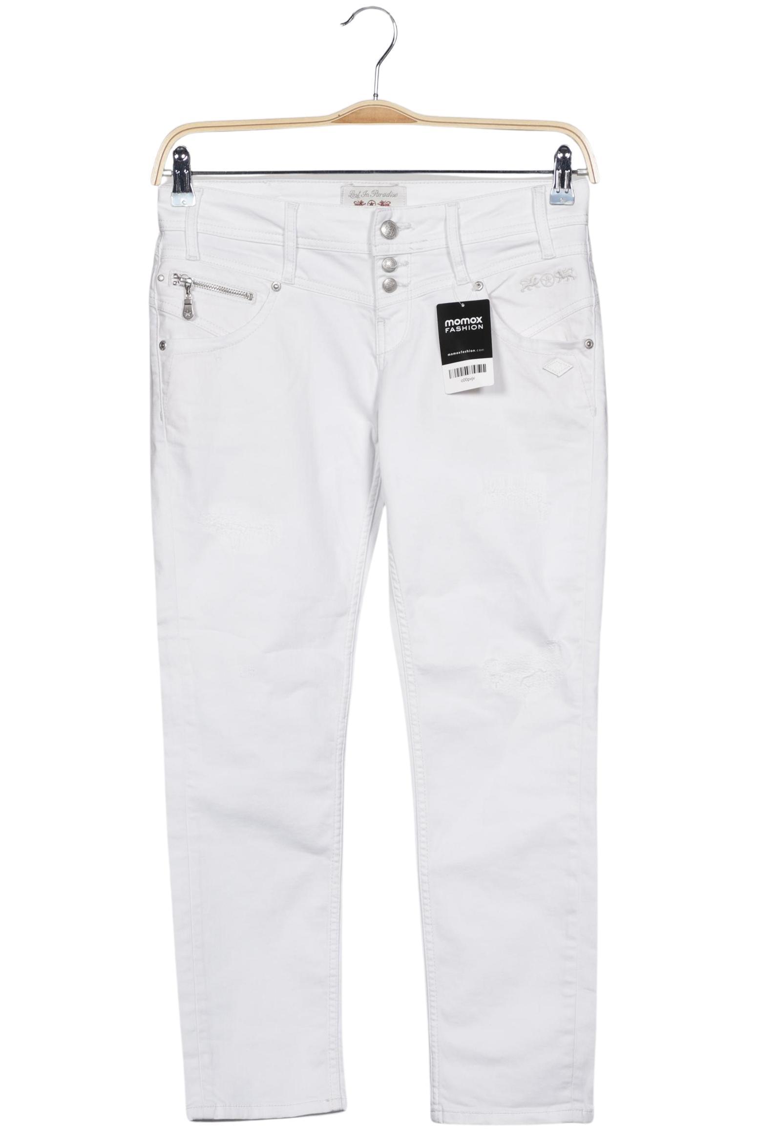

Lost IN Paradise Damen Jeans, weiß, Gr. 29