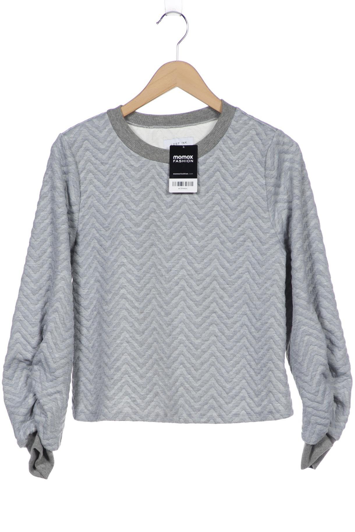 

Lost Ink Damen Sweatshirt, grau