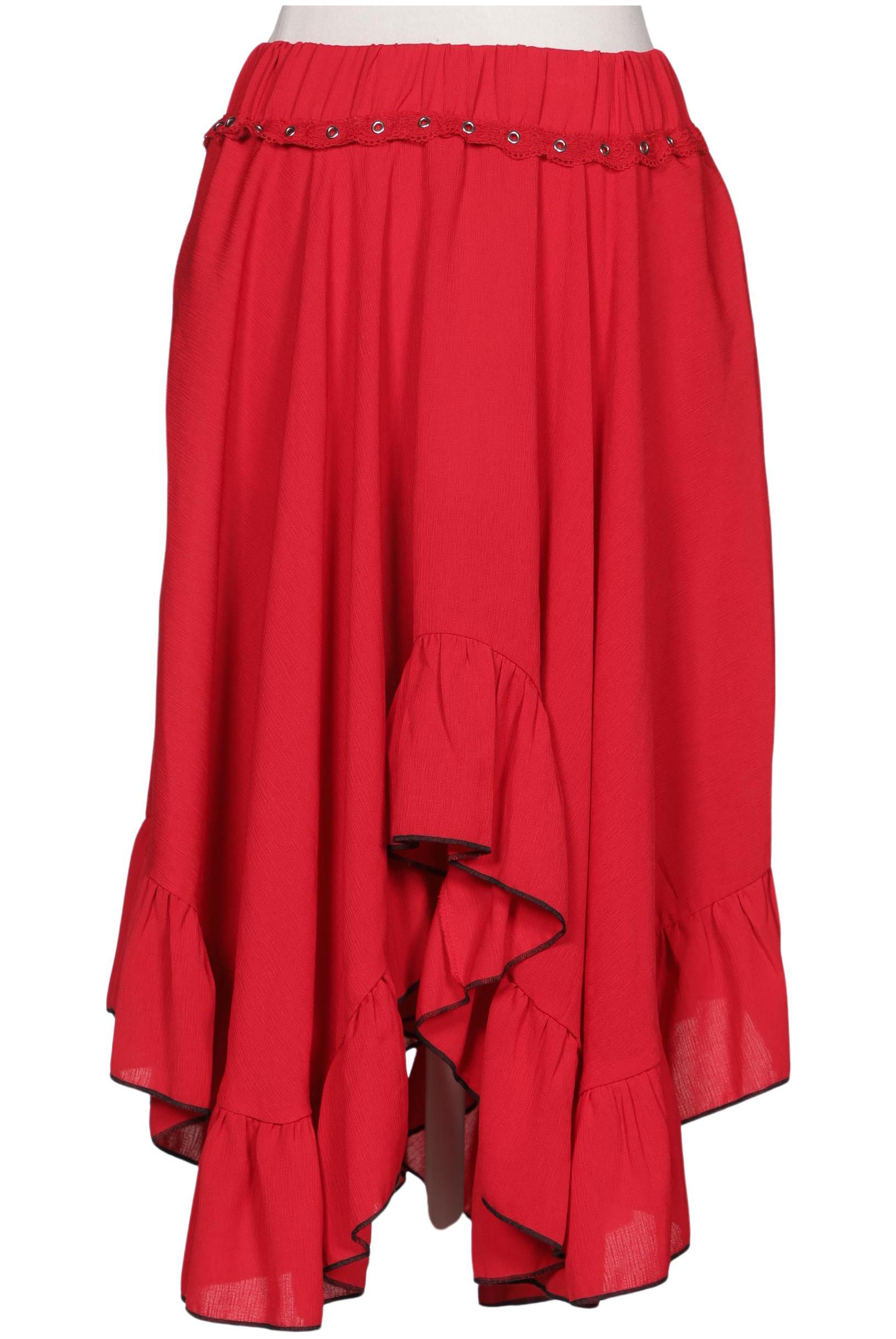 

Lost Ink Damen Rock, rot, Gr. 36